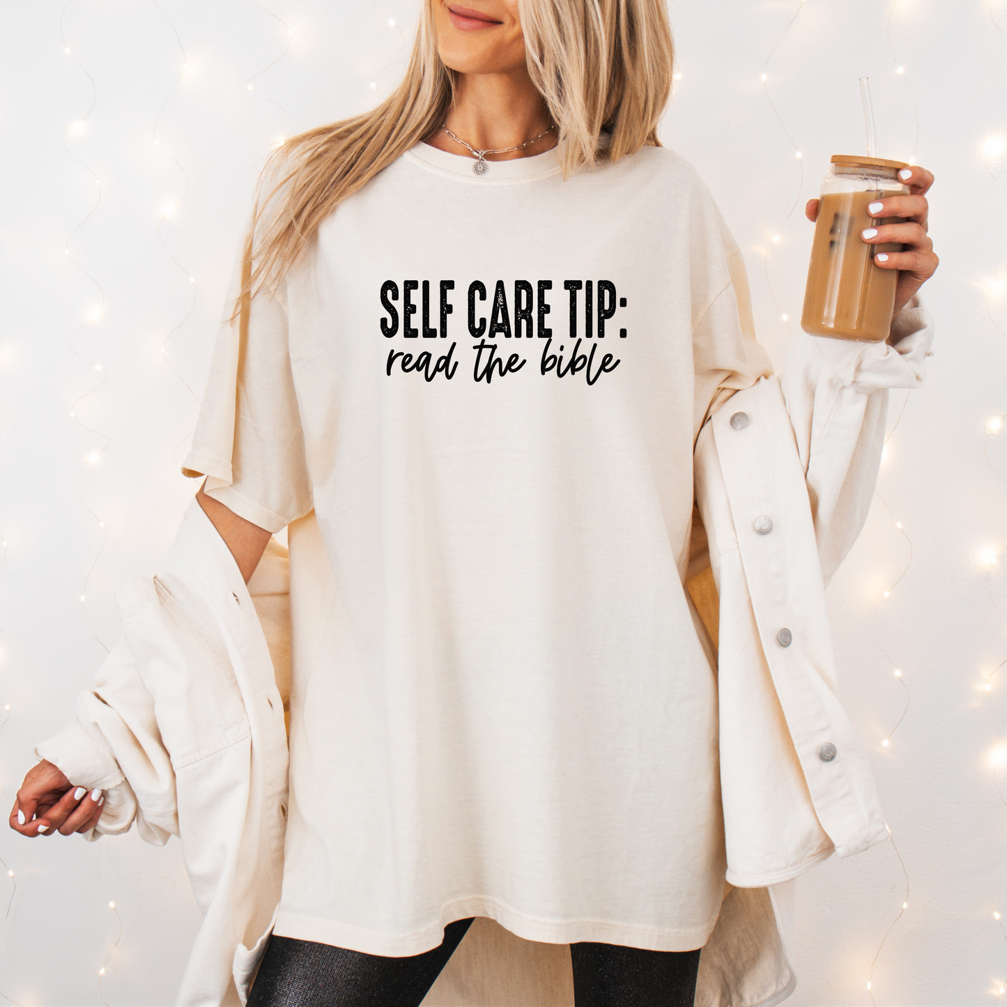 Self Care: Read Your Bible Tee (Multiple Colors)