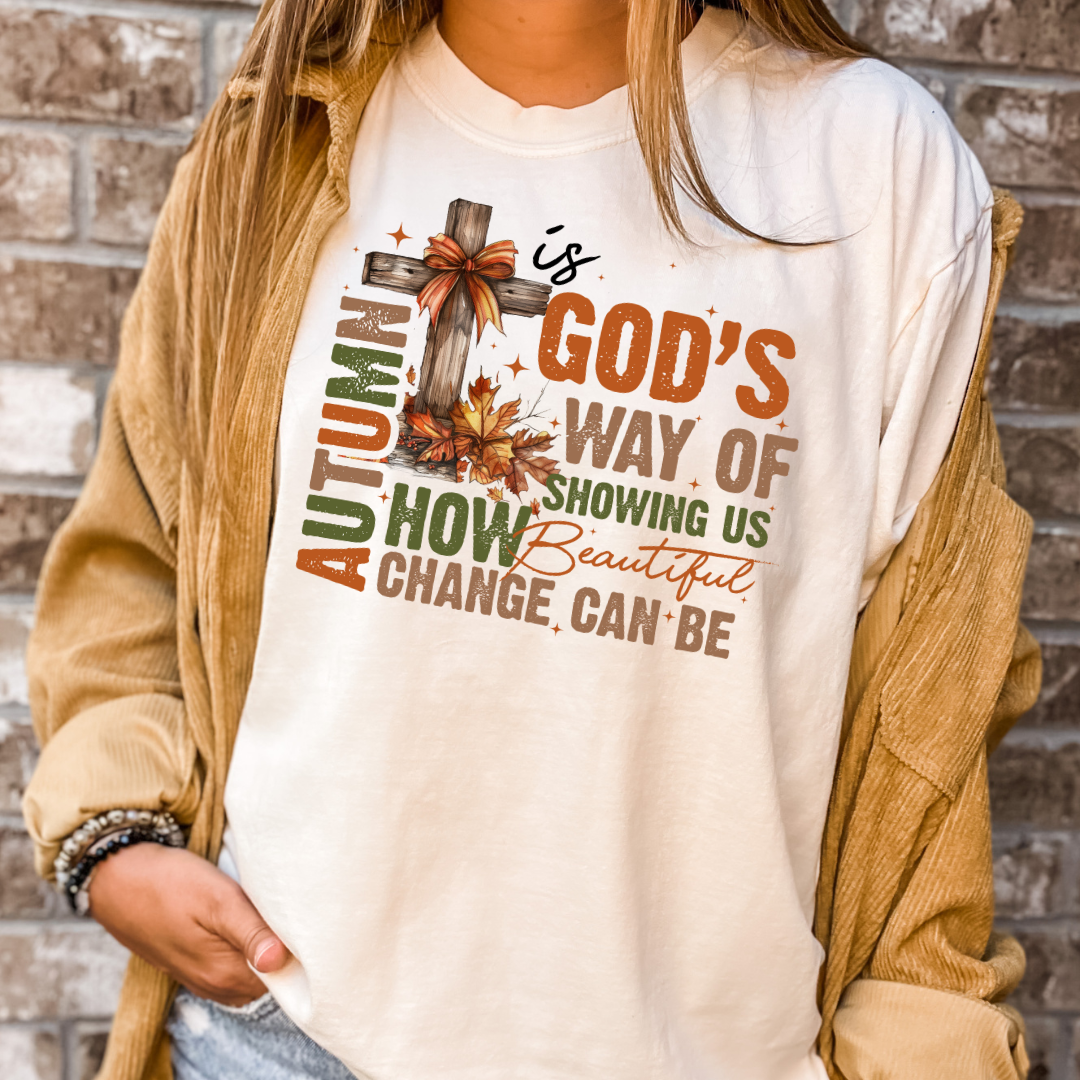 God's Way of Showing Us Tee (Multiple Color Options)