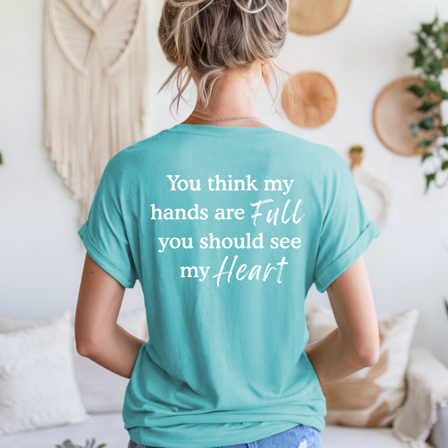 Full Heads, Full Heart Tee (Multiple Colors)
