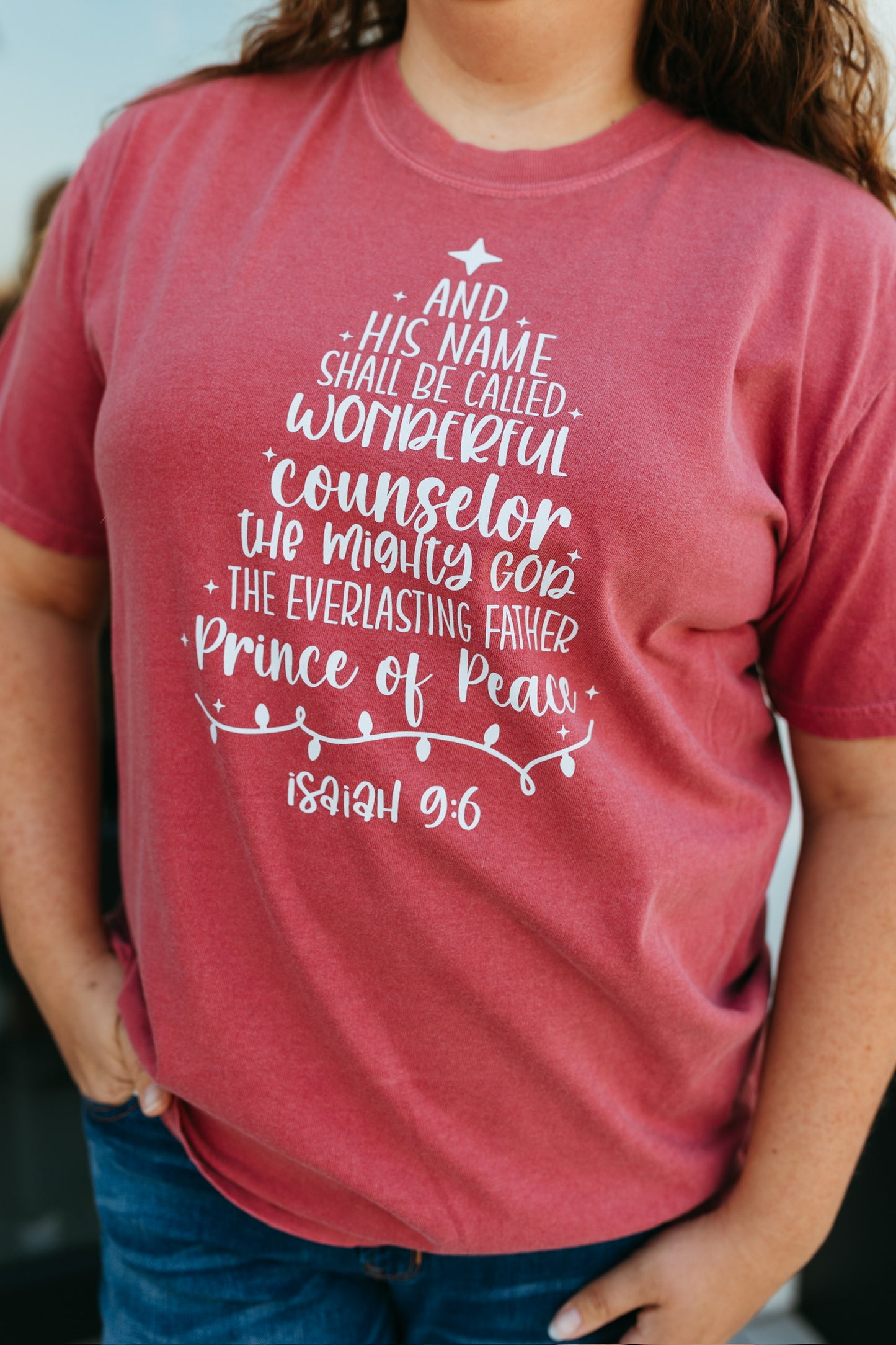 Isaiah Christmas Tree Tee (Multiple Colors)