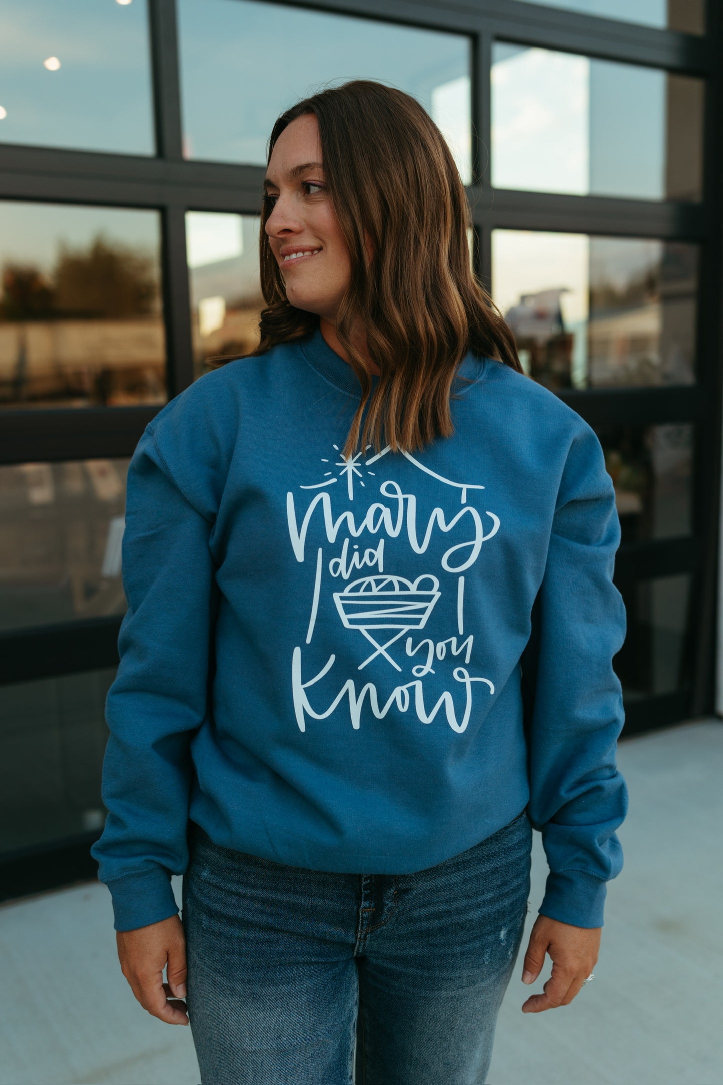 Mary Did You Know Sweatshirt (Multiple Colors)