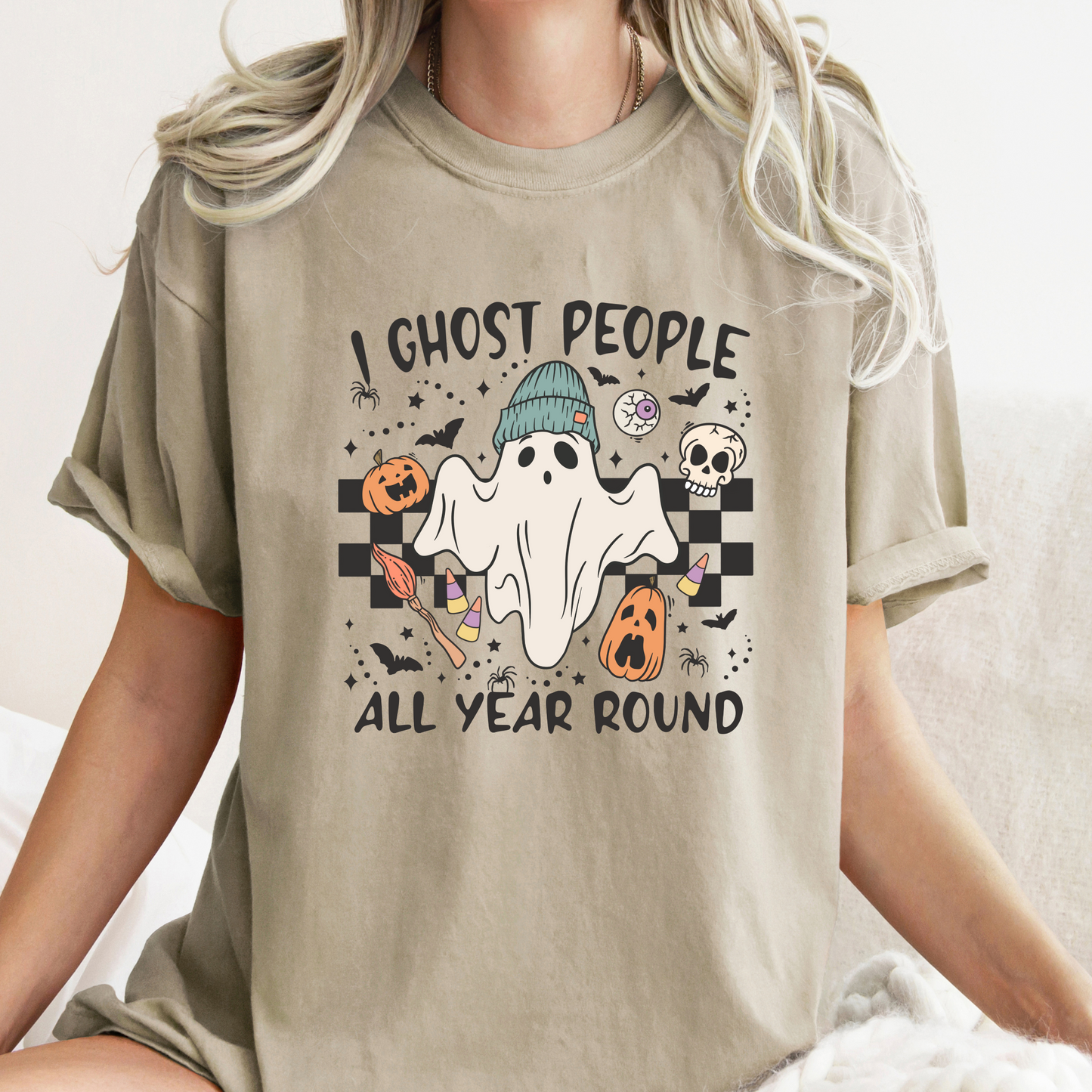 I Ghost People All Year Round Tee (Multiple Color Options)