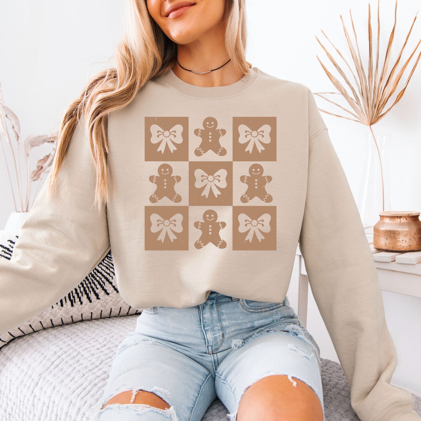 Gingerbread Sweatshirt (Multiple Colors)