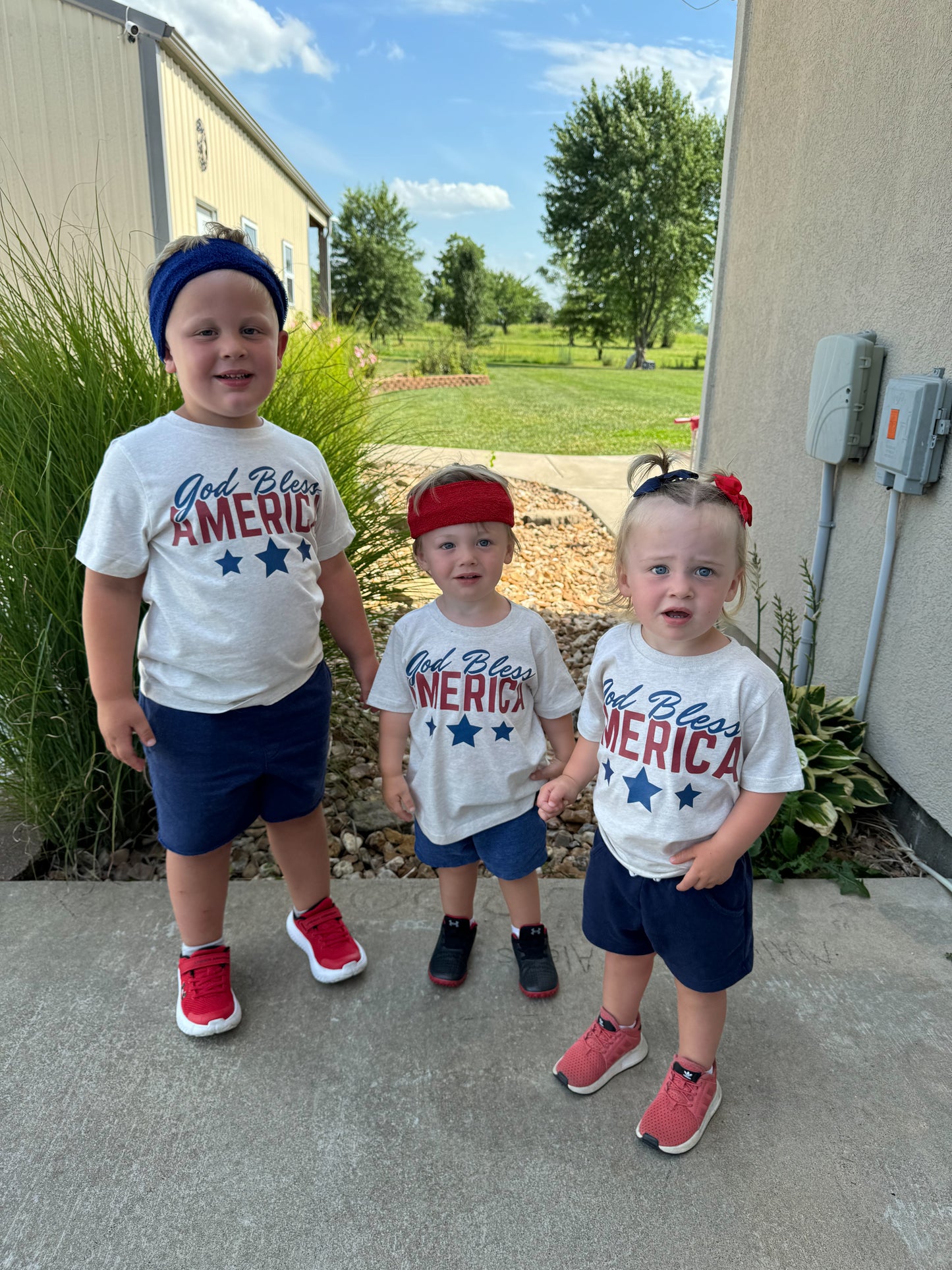 God Bless America KIDS tee