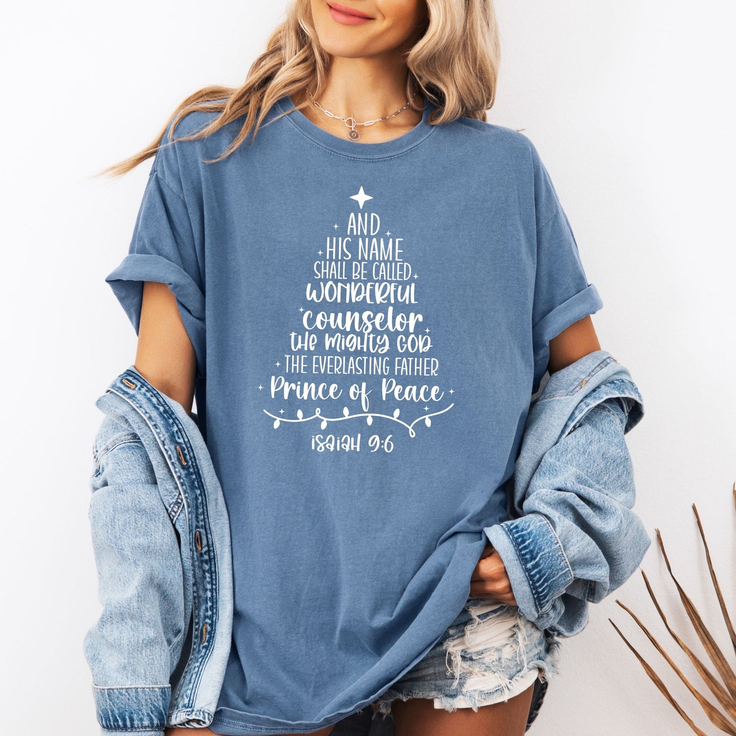 Isaiah Christmas Tree Tee (Multiple Colors)