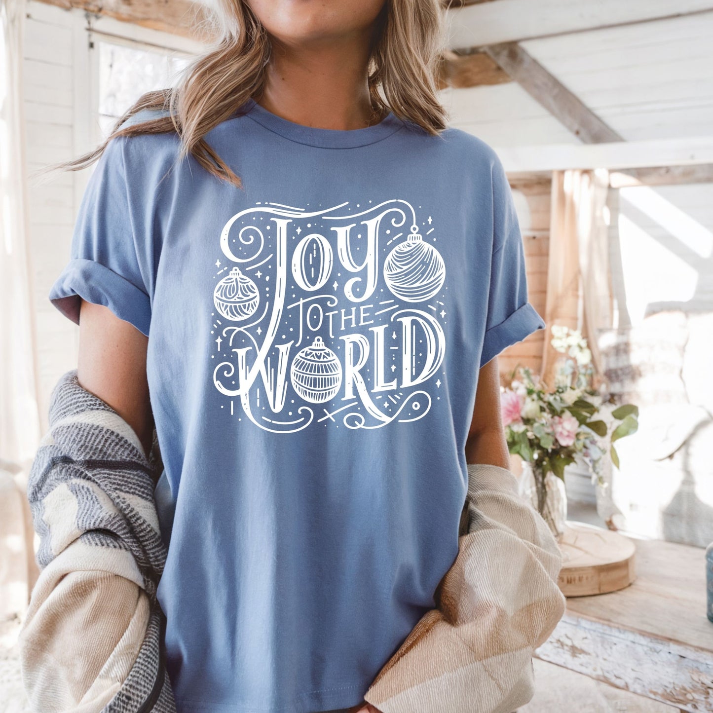 Joy to the World Tee (Multiple Colors)