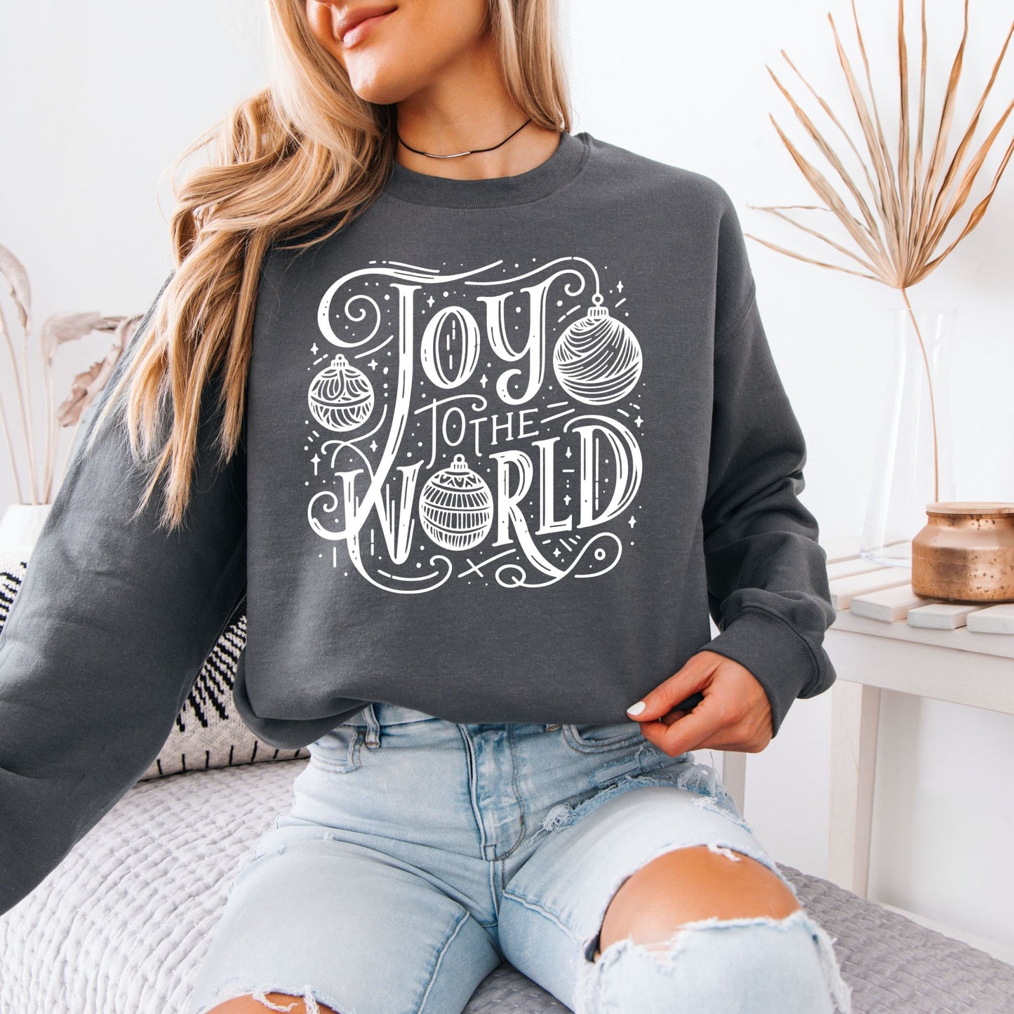 Joy to The World Sweatshirt (Multiple Colors)