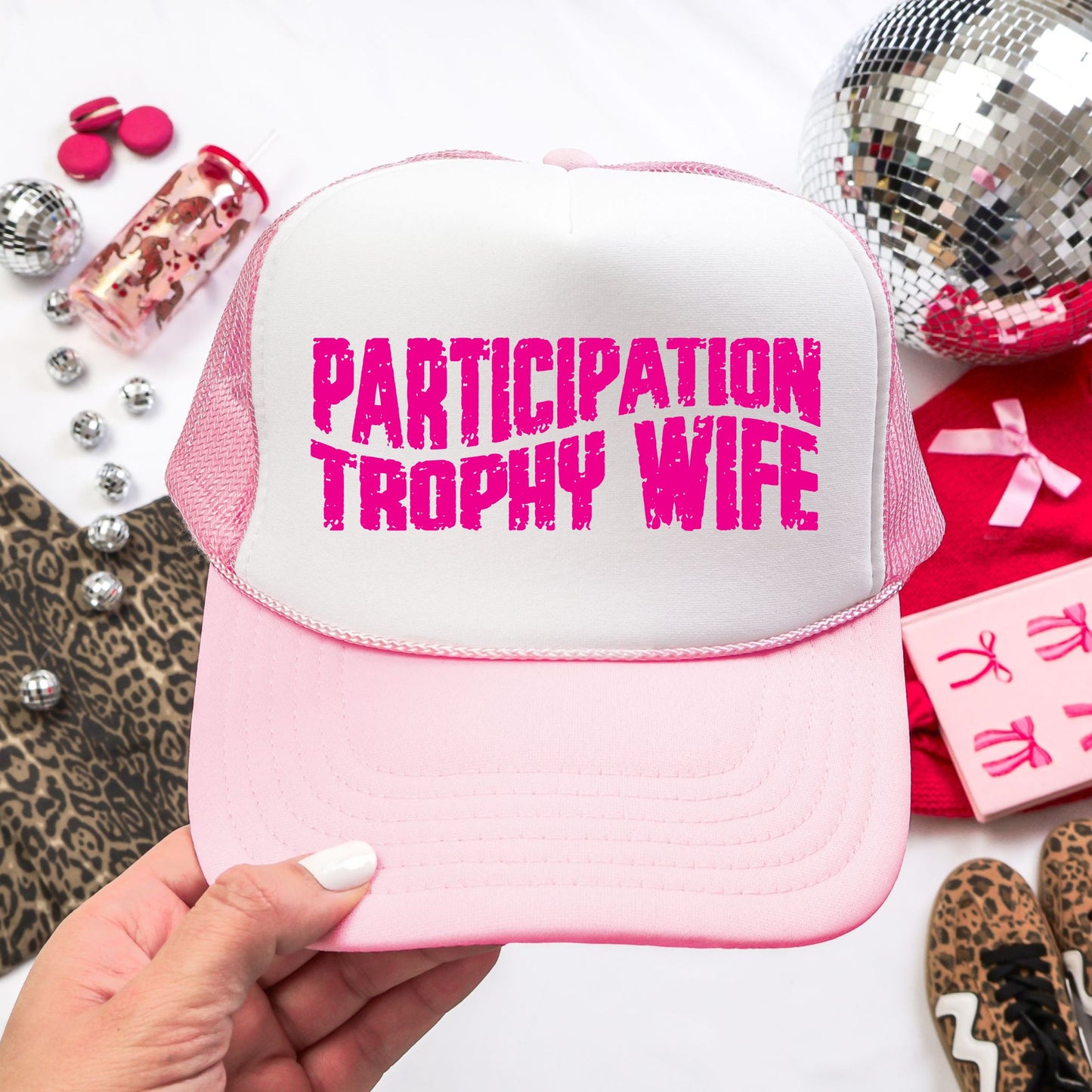 Participation Trophy Wife Trucker Hat (Multiple Colors)