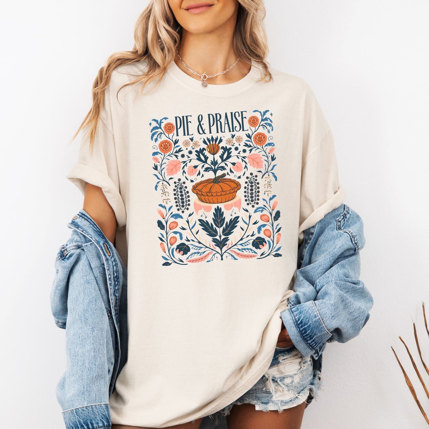 Pie and Praise Tee (Multiple Colors)
