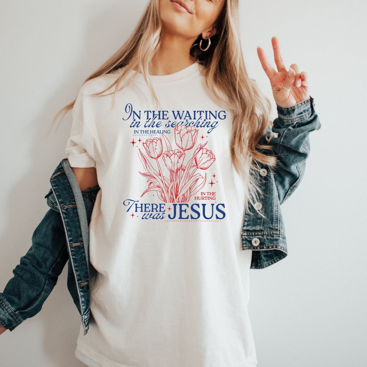 In The Searching God Was There Tee (Multiple Colors)
