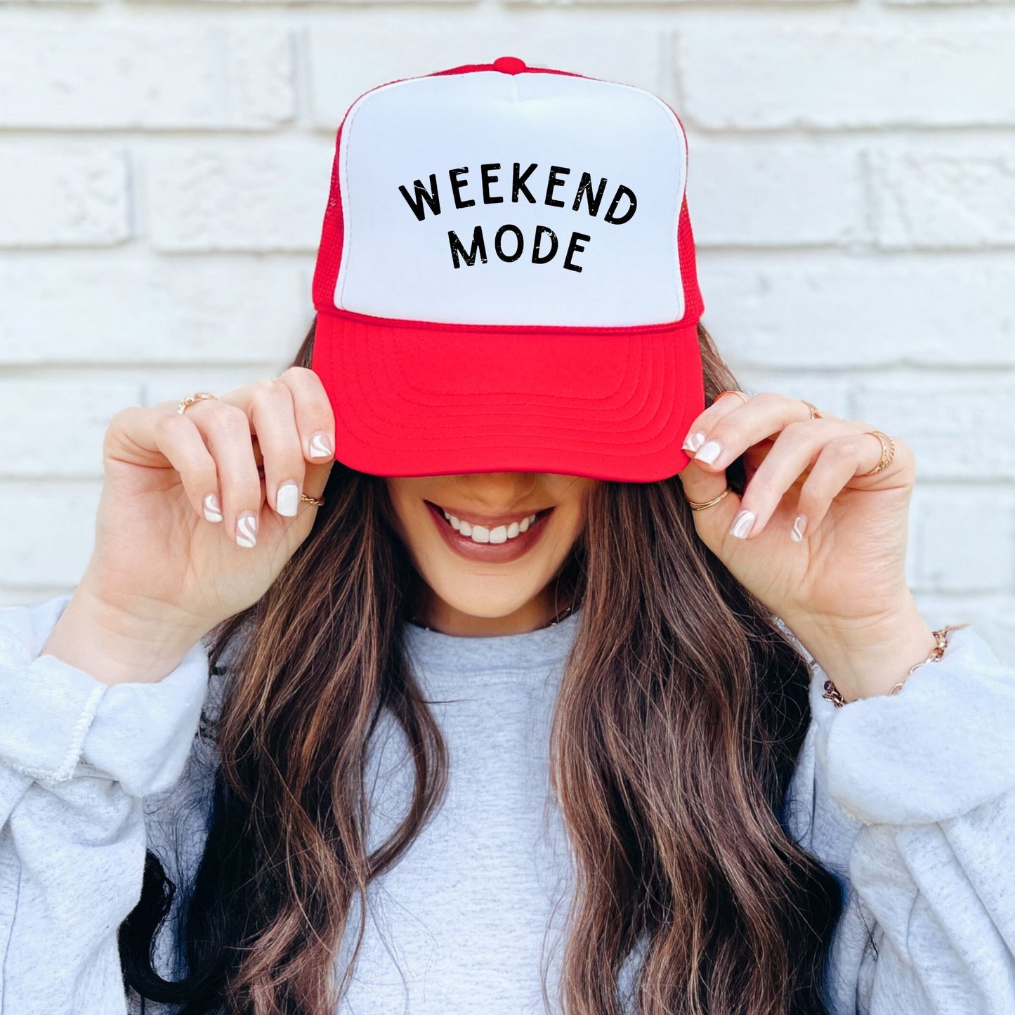 Weekend Mode Trucker Hat (Multiple Colors)