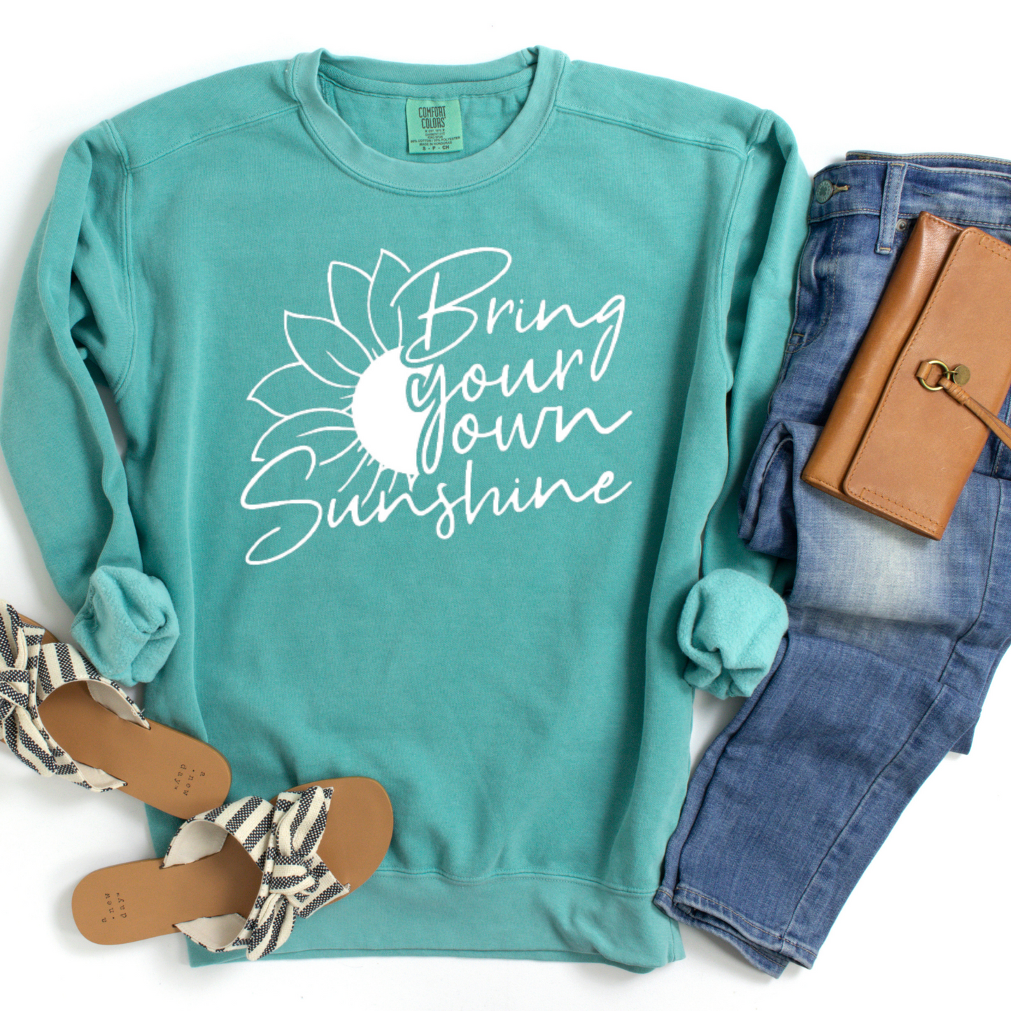 Bring Your Own Sunshine - slightly oversized crewneck
