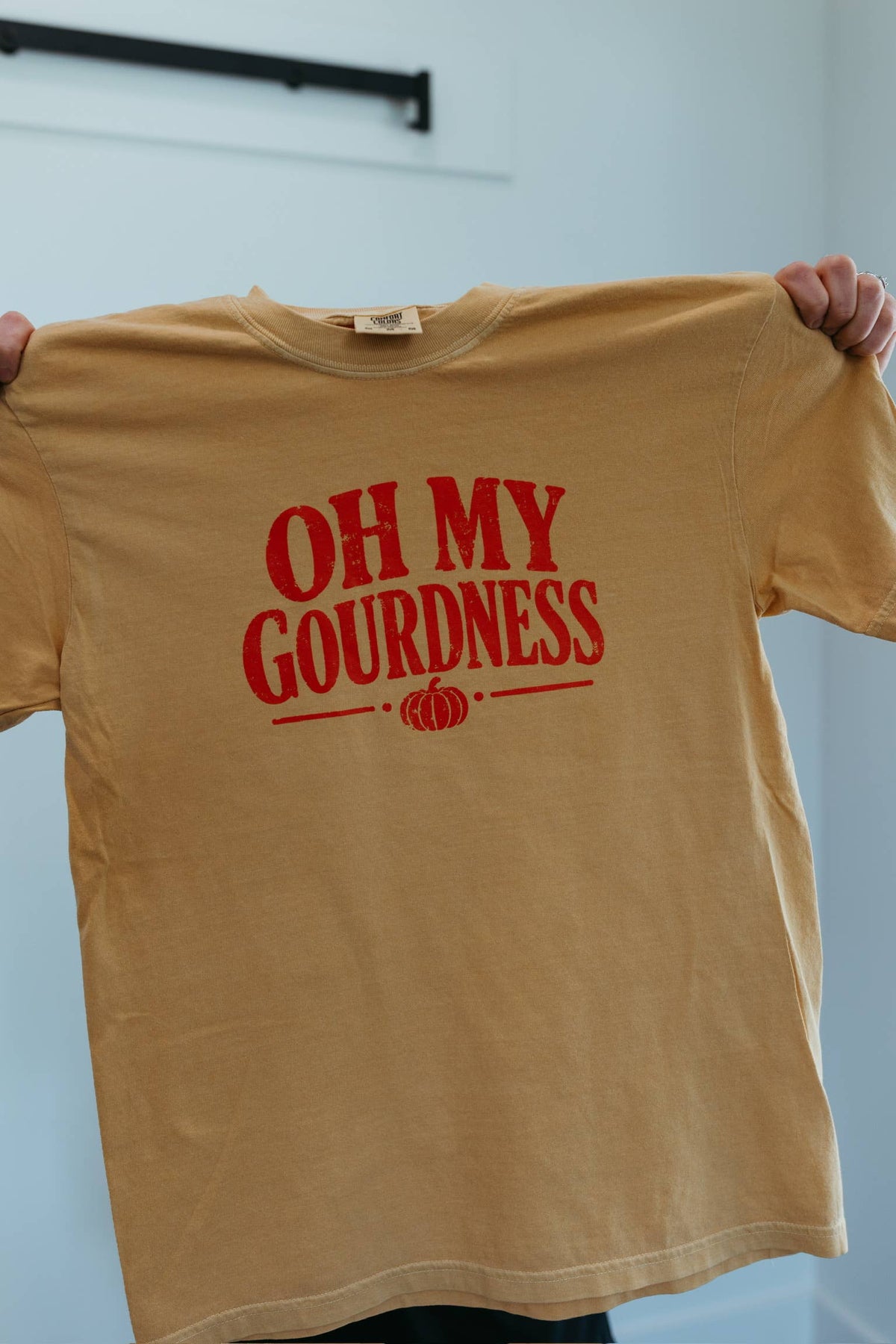 Oh My Gourdness Jesus Tee - Floral Fall Graphic Tee