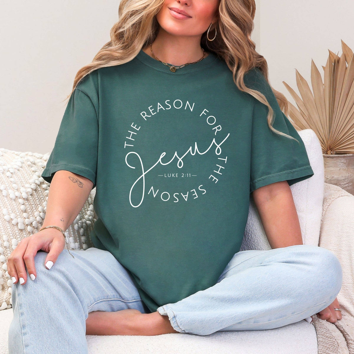The Reason For The Season Jesus Tee - Christmas Graphic Tee