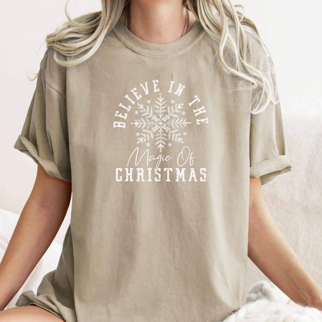 Believe In The Magic of Christmas Graphic Tee - Christmas