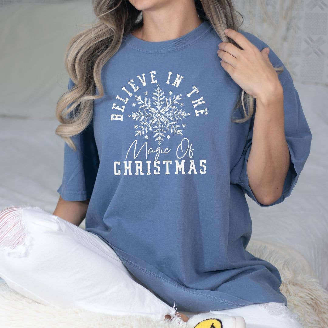 Believe In The Magic of Christmas Graphic Tee - Christmas