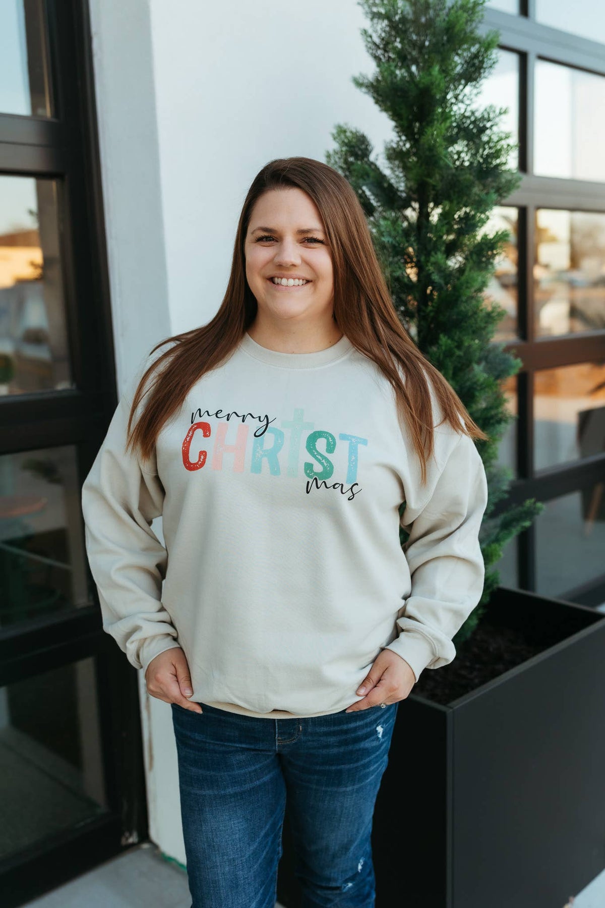 Merry CHIRSTmas - Christmas Graphic Sweatshirt