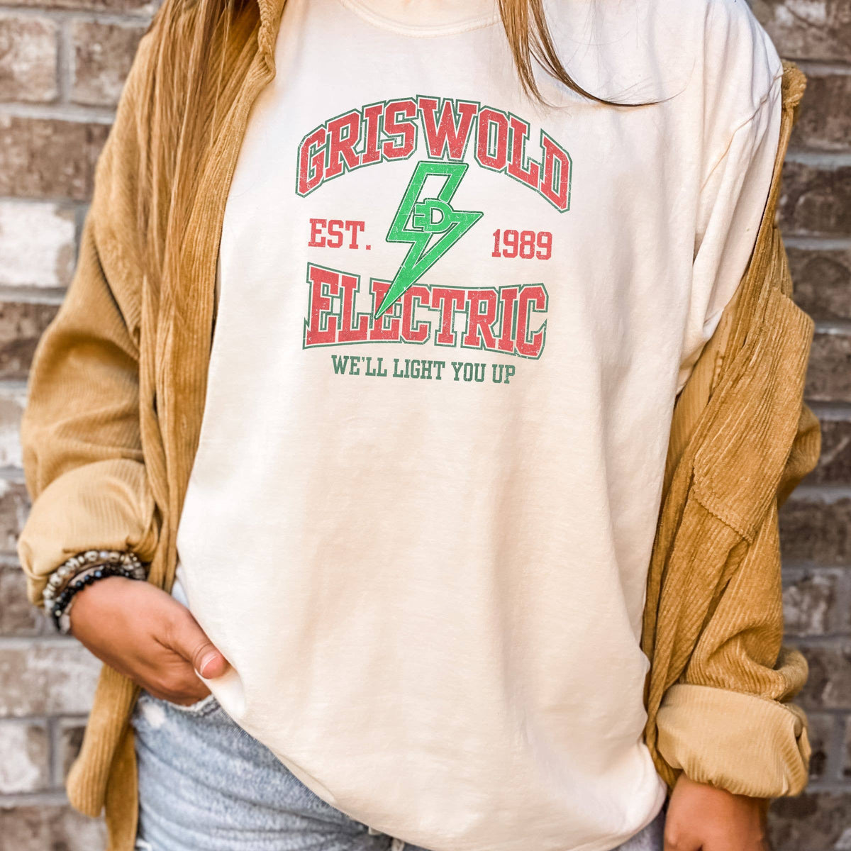 Griswold Electric Christmas Tee - Graphic Tee