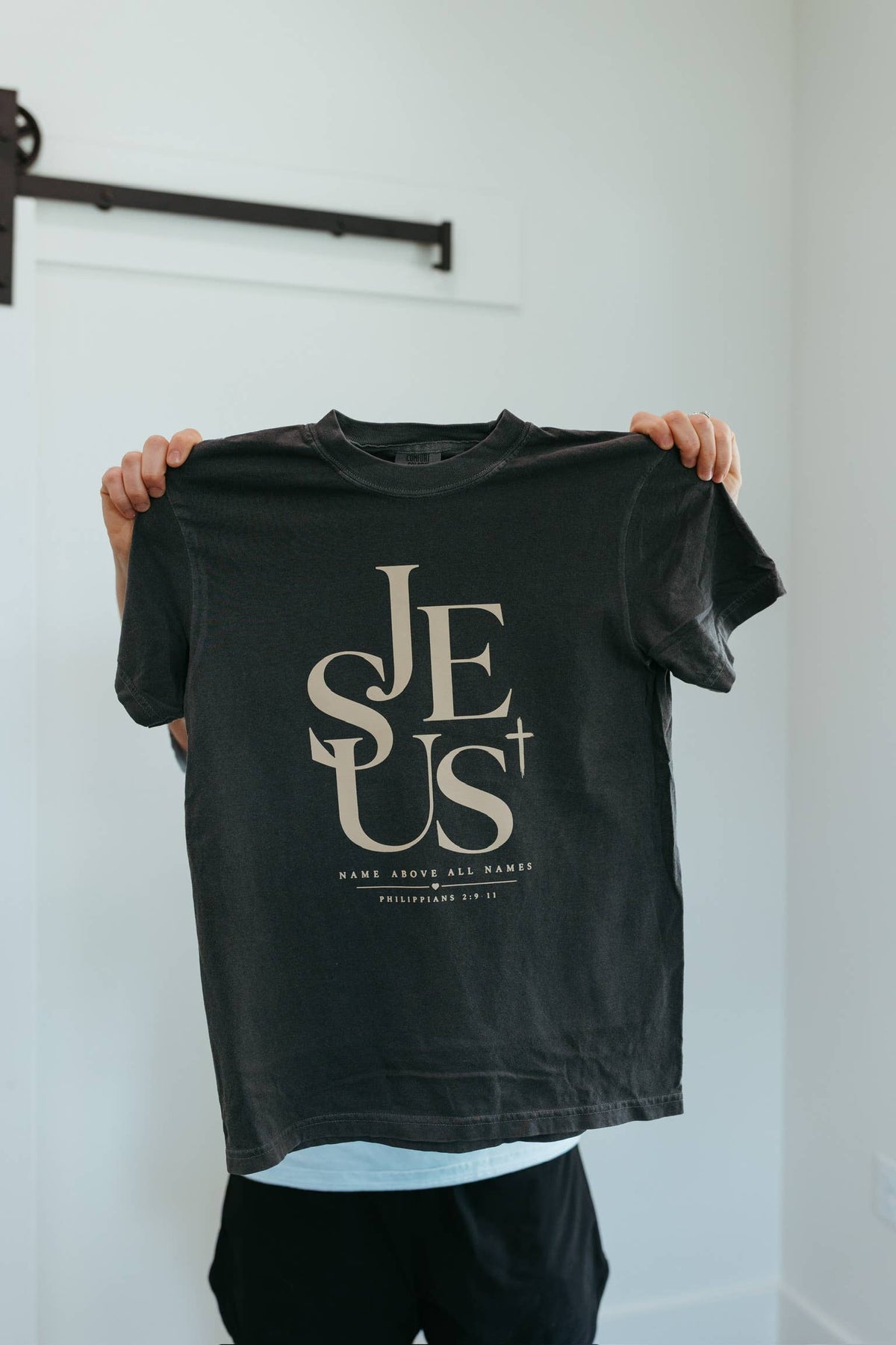 Jesus Above All Kings Christian Graphic Tee - Christmas
