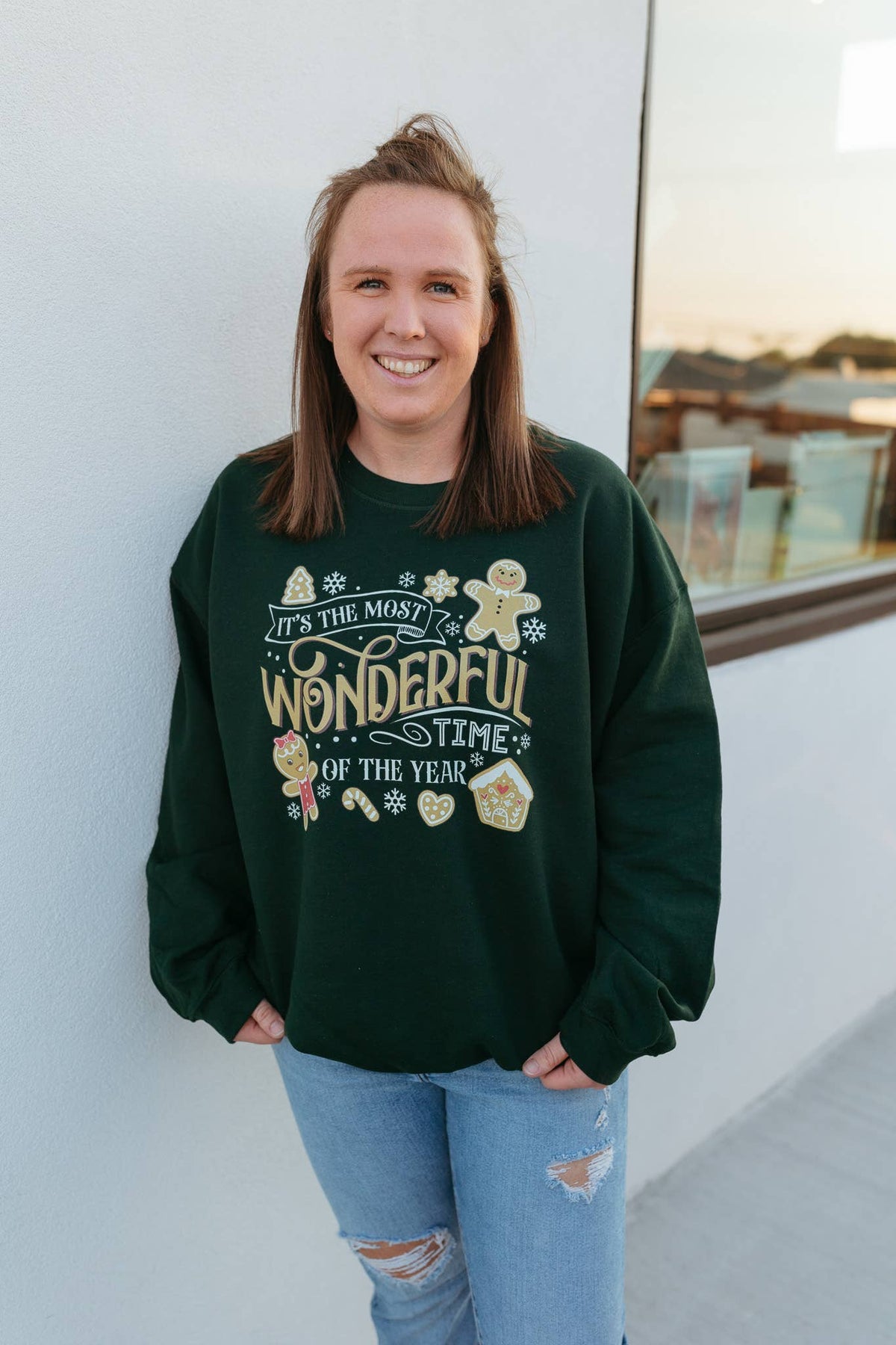 Wonderful Time Of The Year - Christmas Graphic Sweatshirt