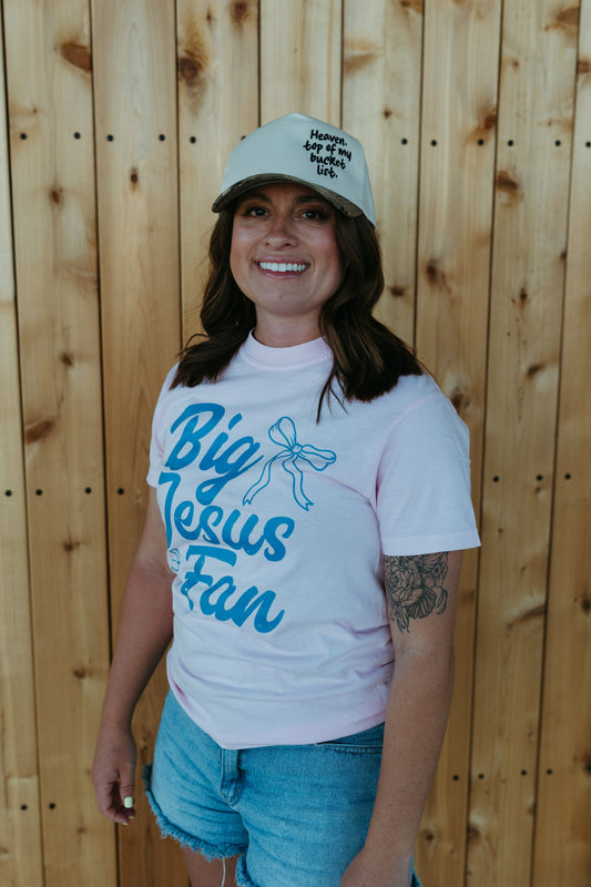 Big Jesus Fan Tee (Multiple Colors)