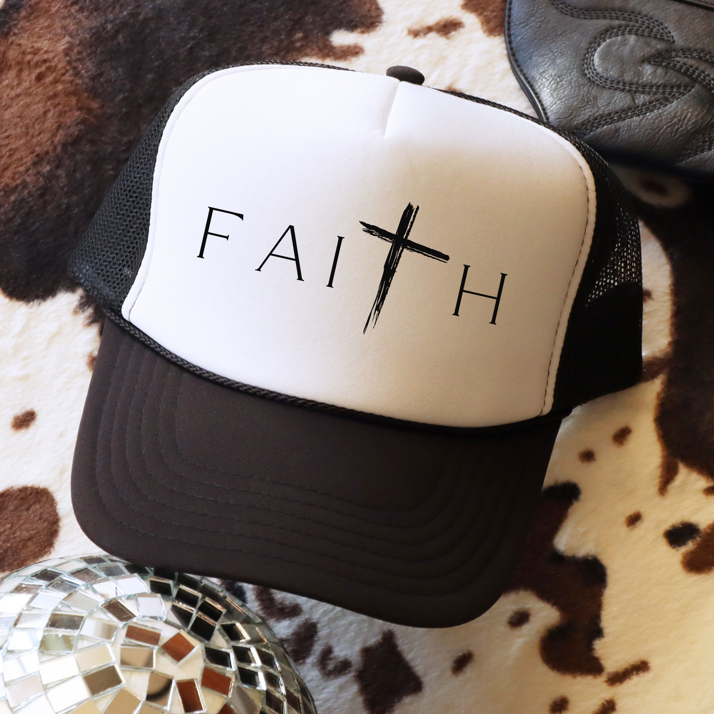 Faith Trucker Hat (Multiple Colors)