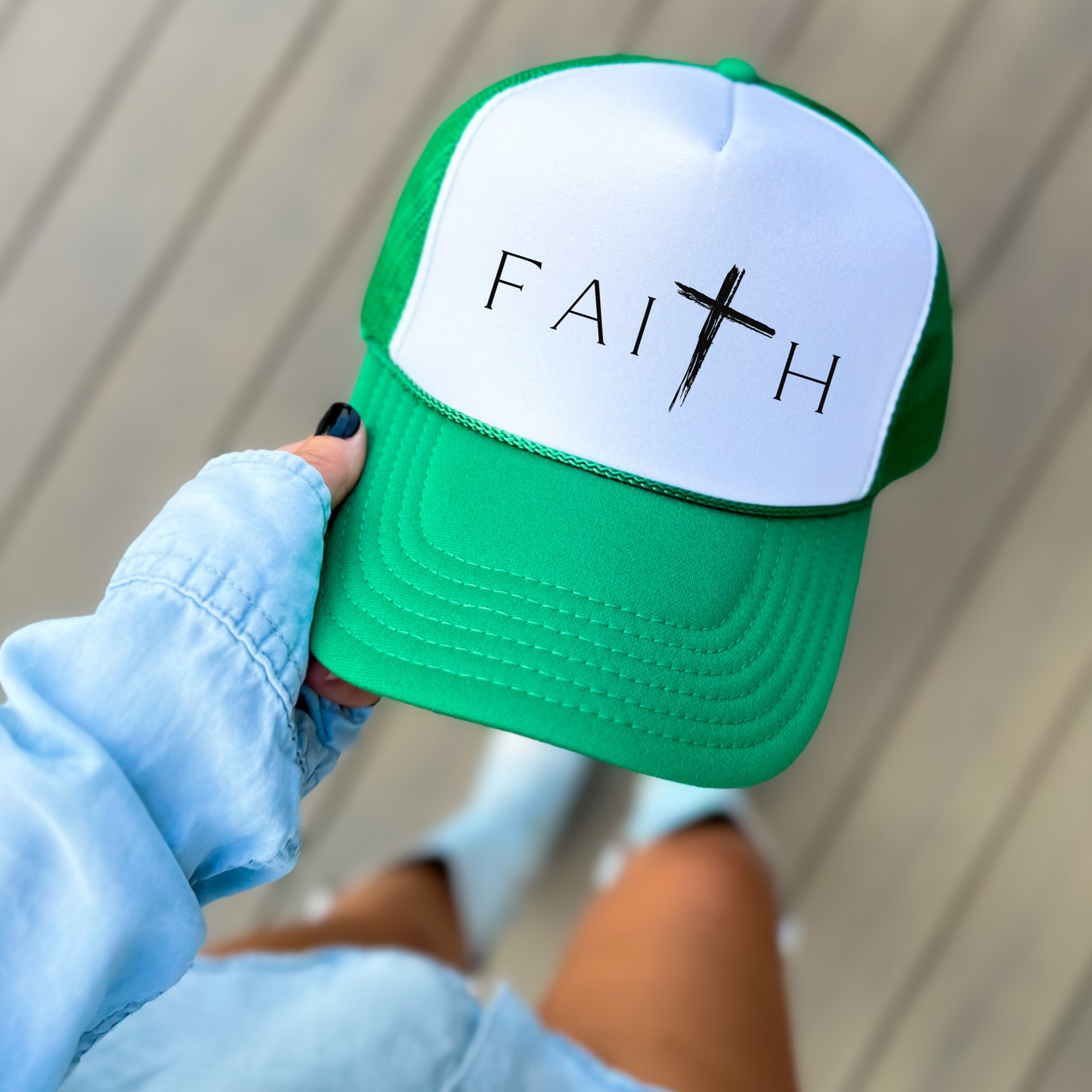 Faith Trucker Hat (Multiple Colors)