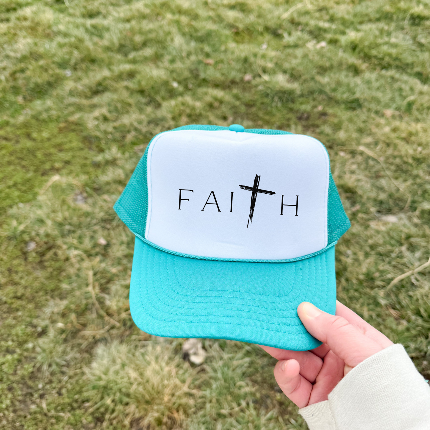 Faith Trucker Hat (Multiple Colors)