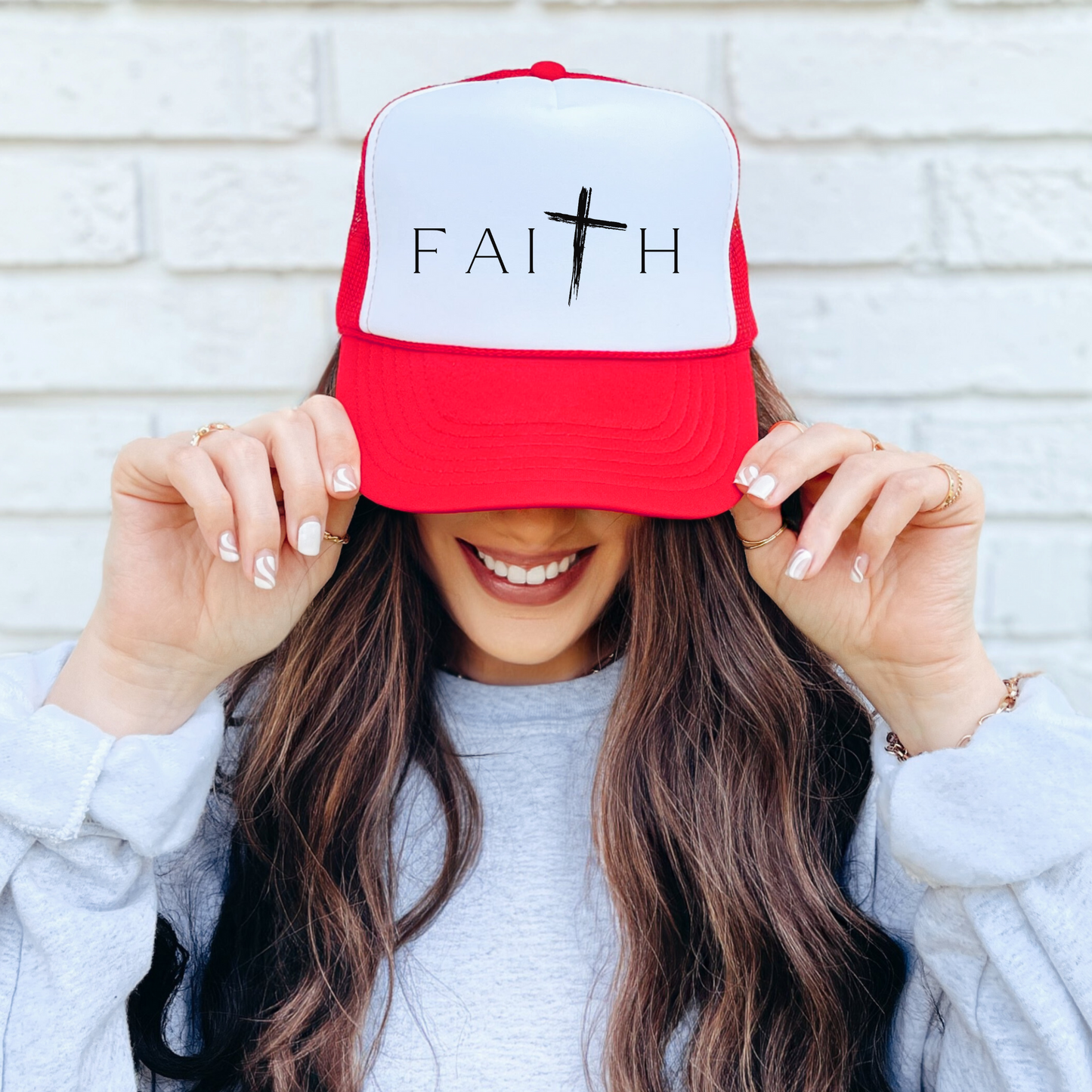 Faith Trucker Hat (Multiple Colors)