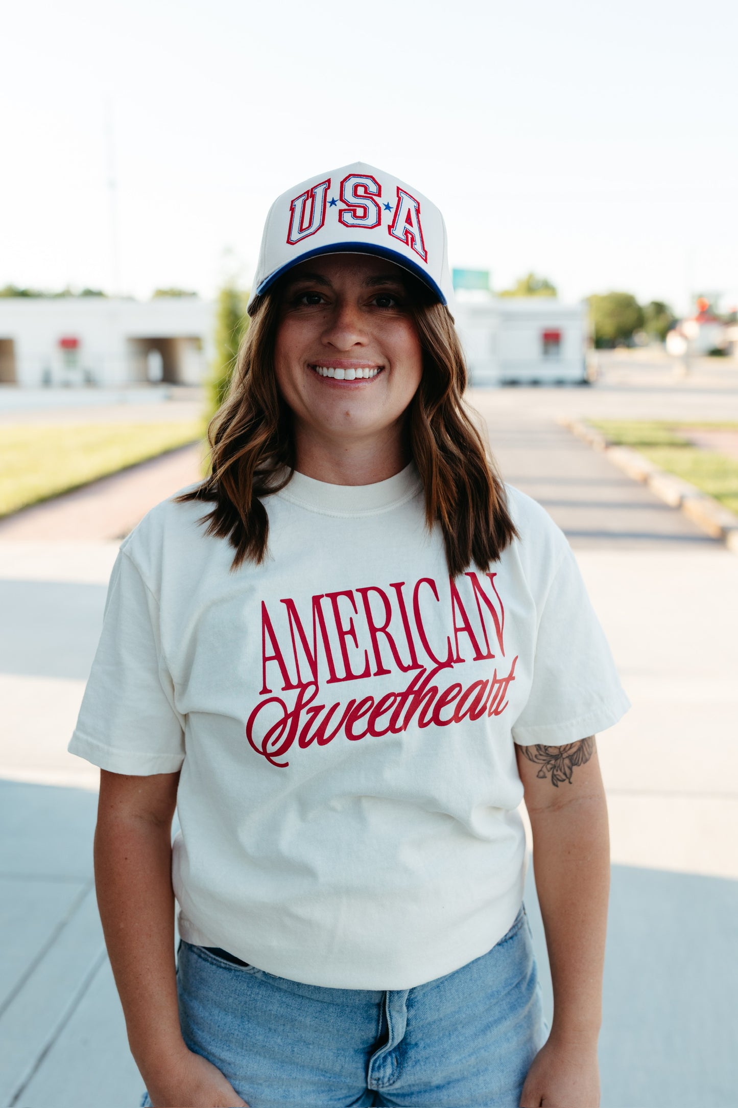 USA Embroidered Hat