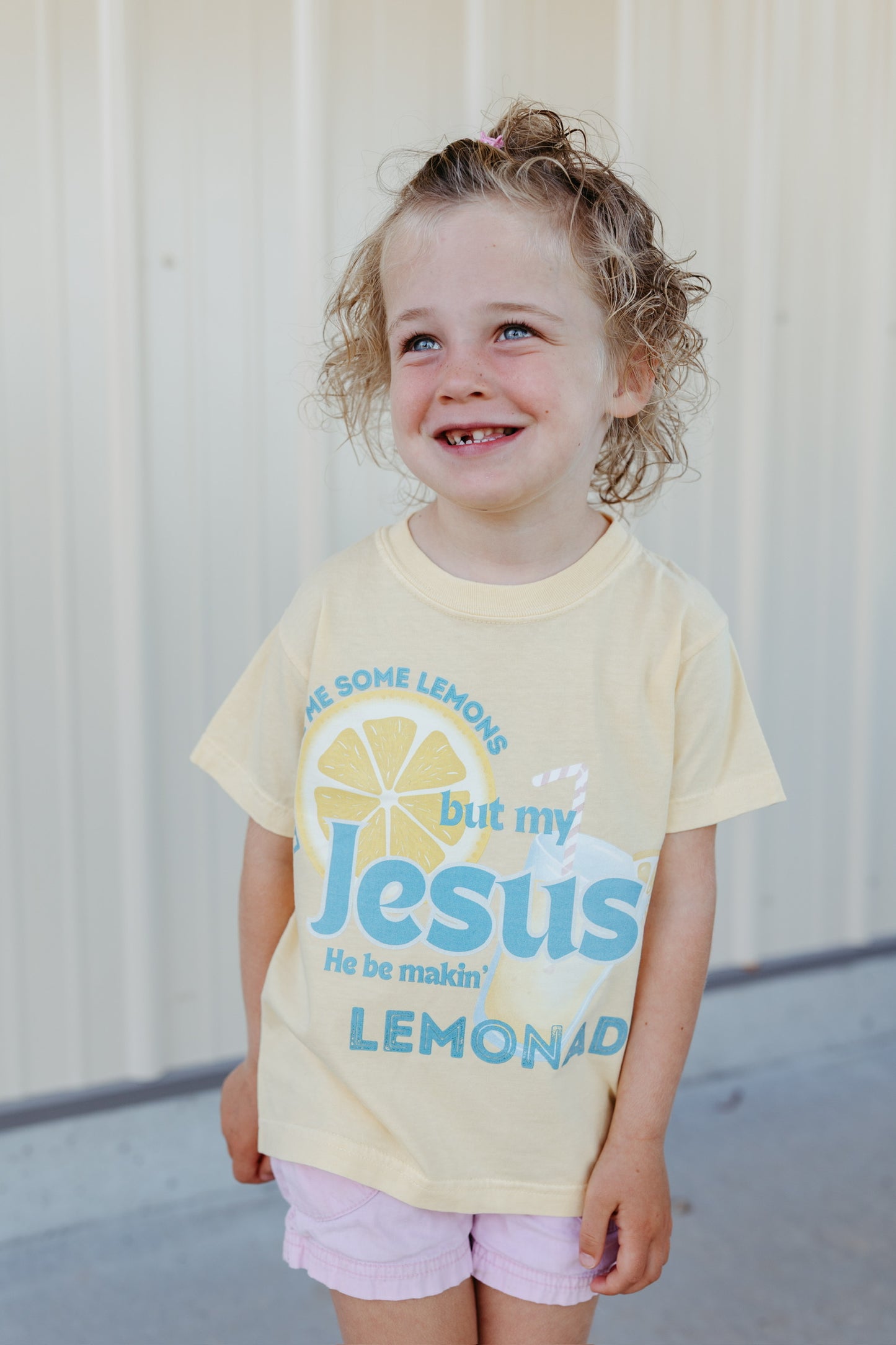 Jesus Be Making Lemonade Tee (Youth) -  Multiple Color Options