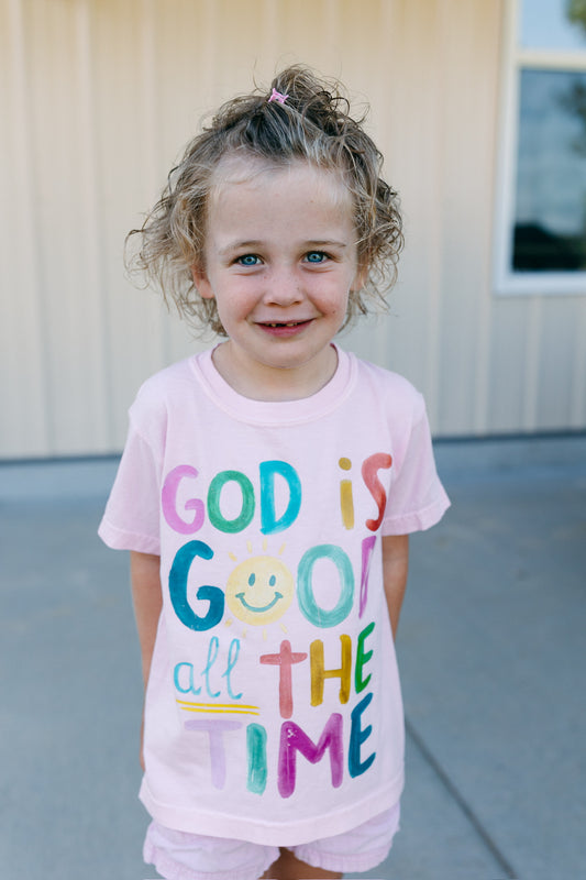 God is Good All The Time (Youth) -  Blossom Tee