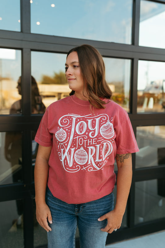 Joy to the World Tee (Multiple Colors)