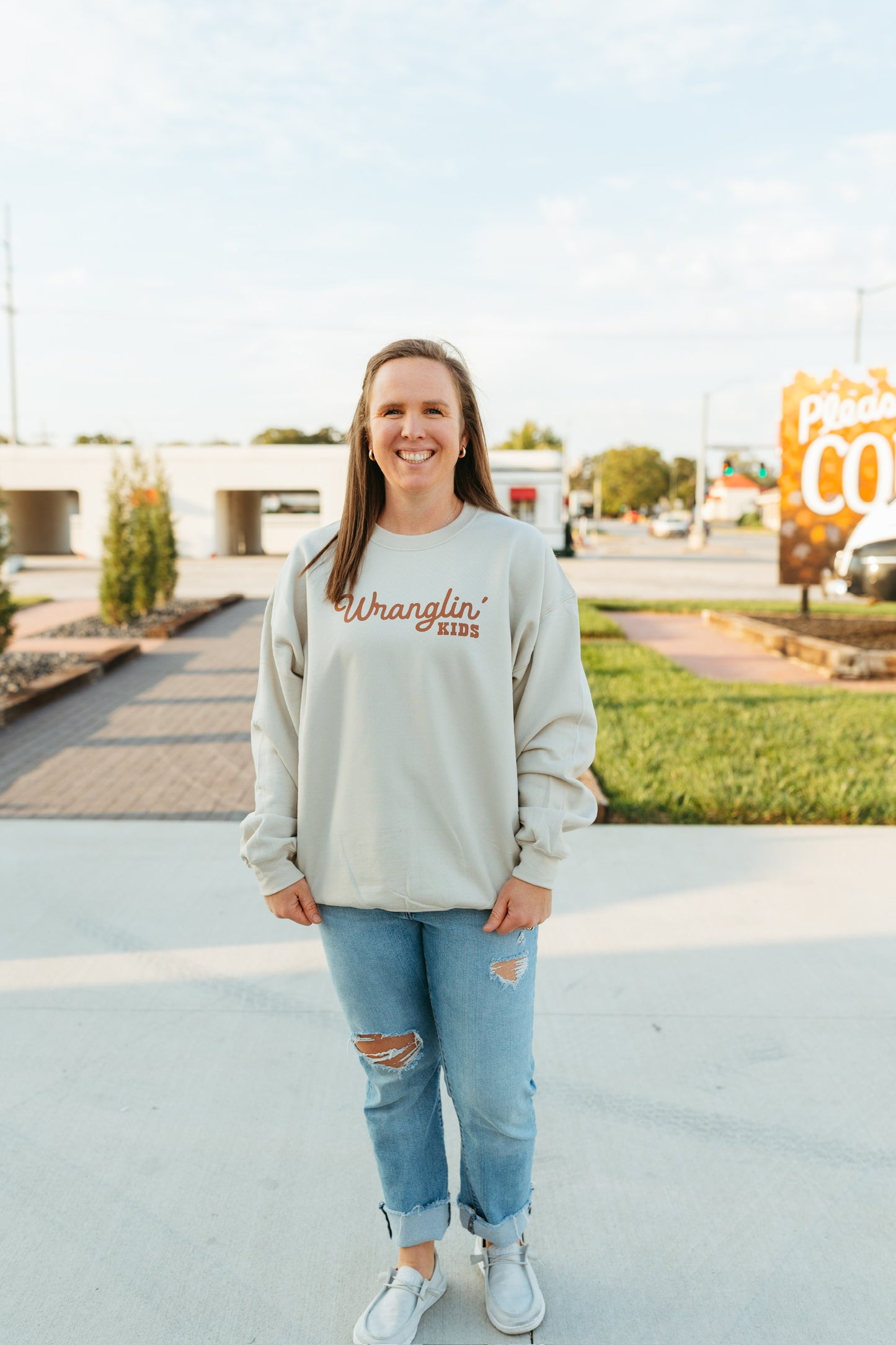 Wranglin' Kids Sweatshirt (Multiple Colors)