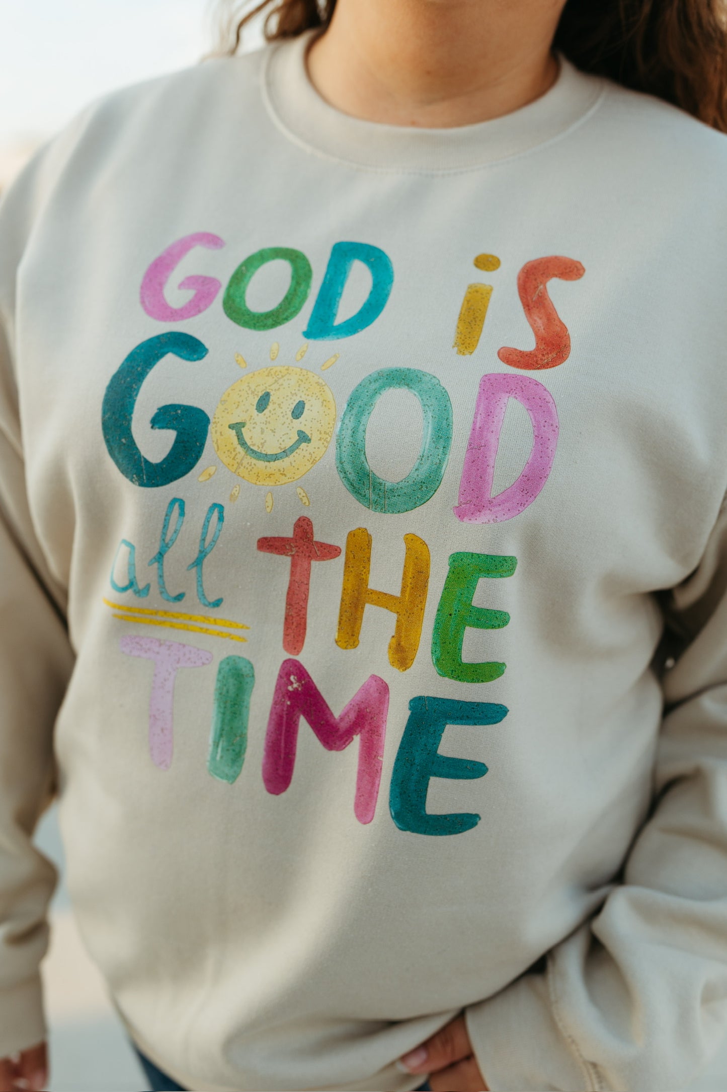 God Is Good Sweatshirt (Multiple Colors)