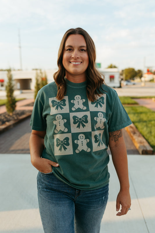 Gingerbread Tee (Multiple Colors)