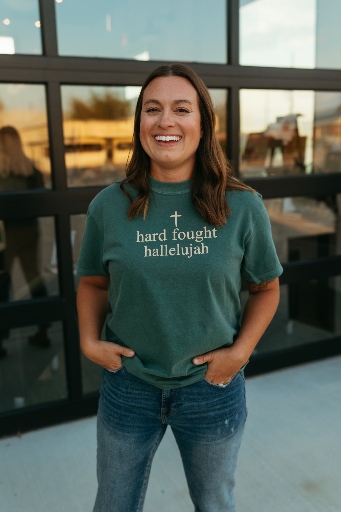 Hard Fought Hallelujah Tee (Multiple Colors)