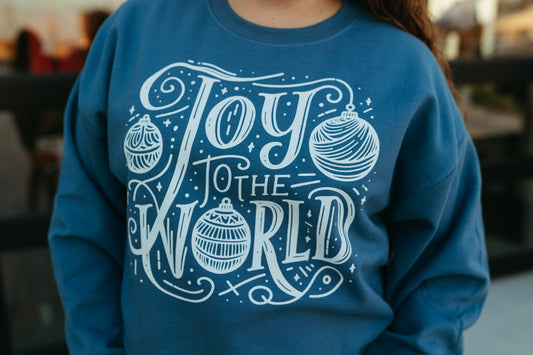 Joy to The World Sweatshirt (Multiple Colors)