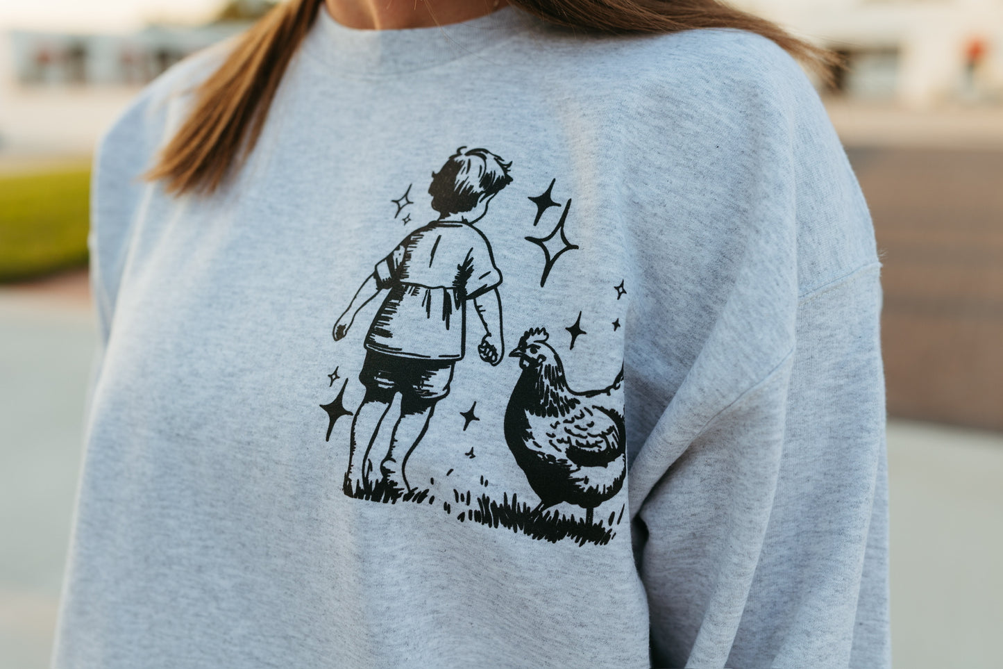 Chickens and Kids are best Free Ranged Sweatshirt (Multiple Colors)