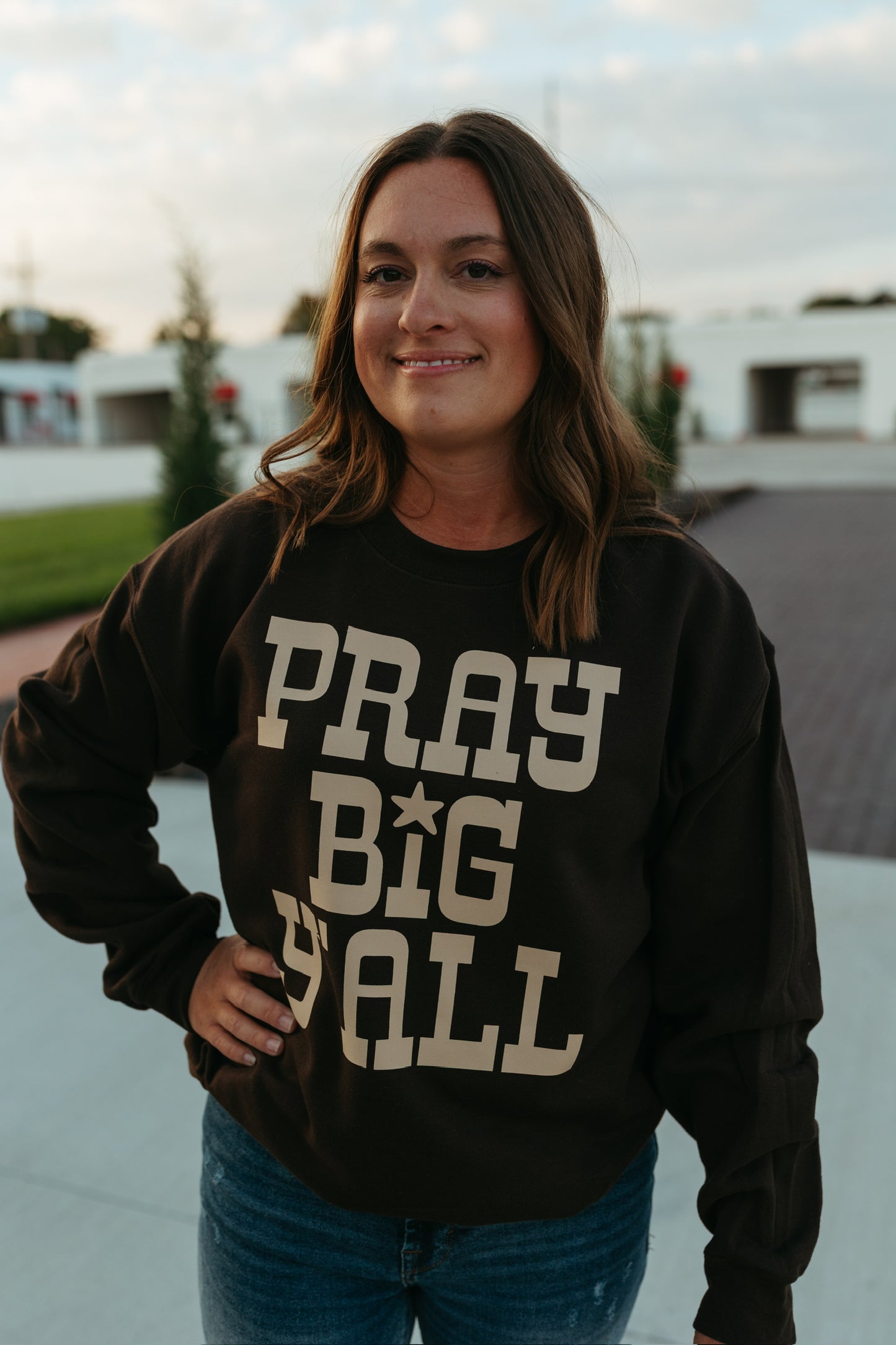 Pray Big Ya'll Sweatshirt (Multiple Colors)
