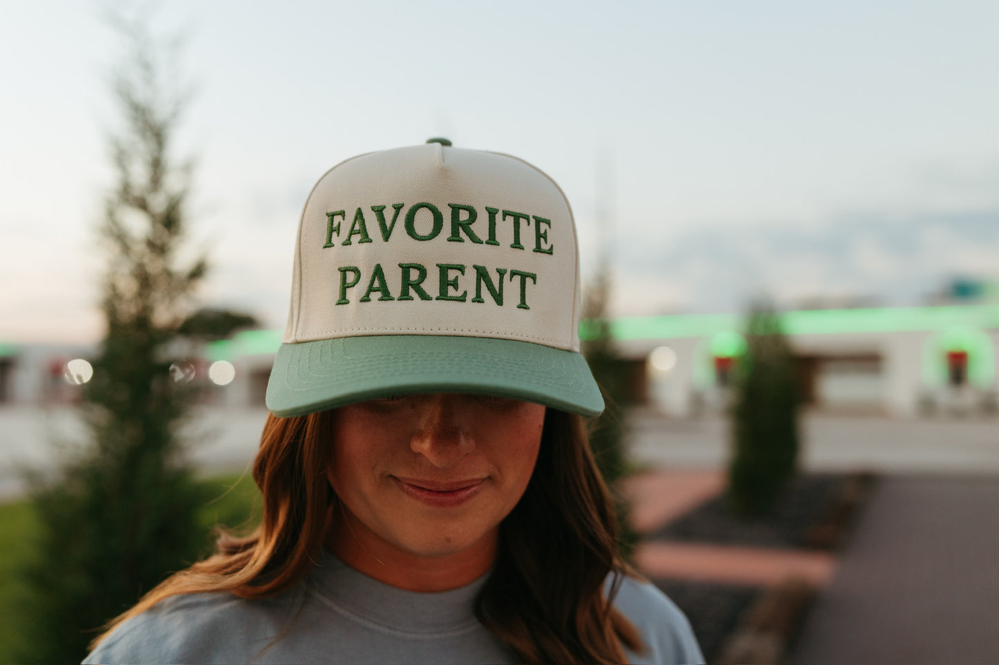 Favorite Parent Embroidered Hat