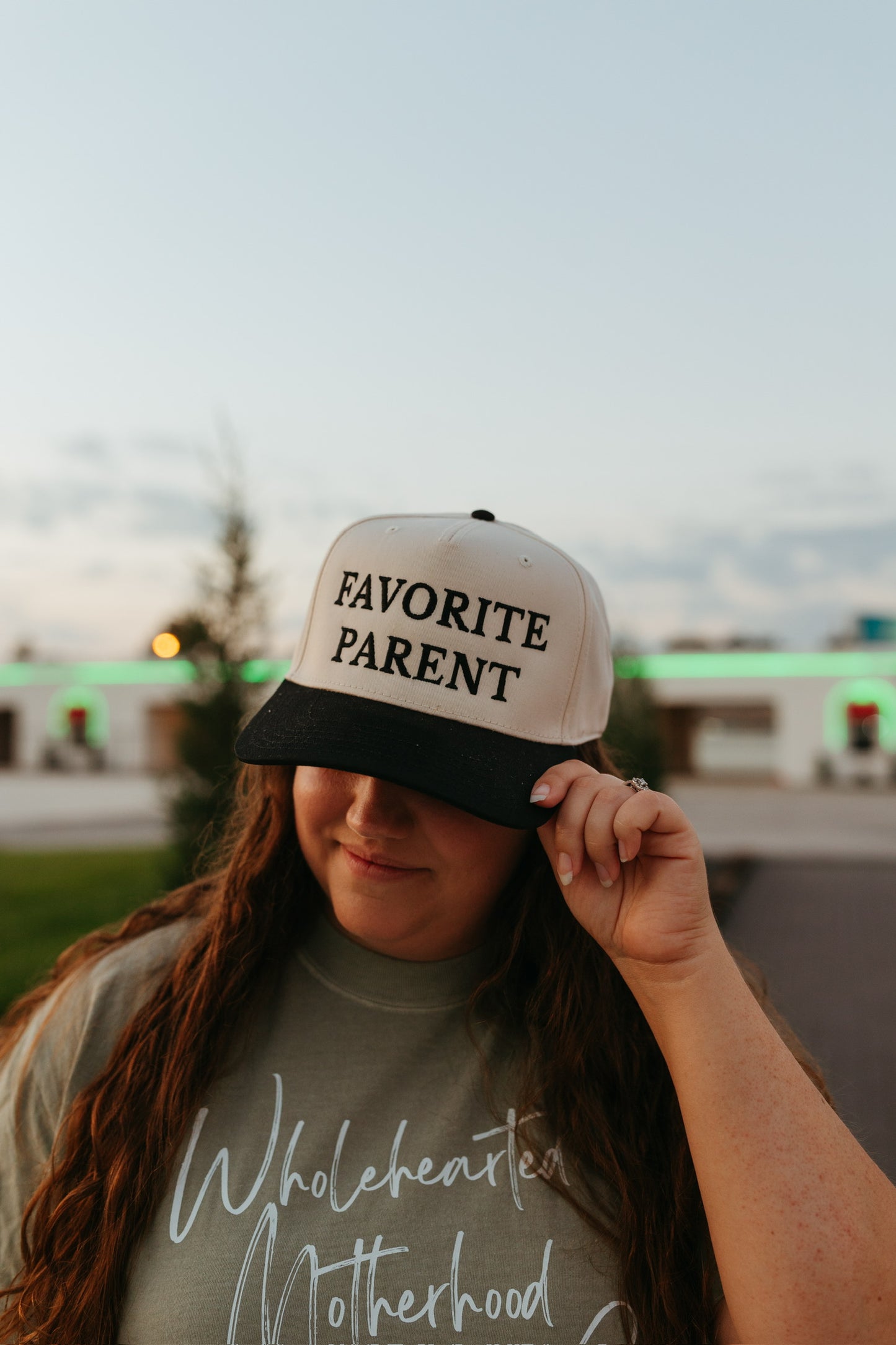 Favorite Parent Embroidered Hat
