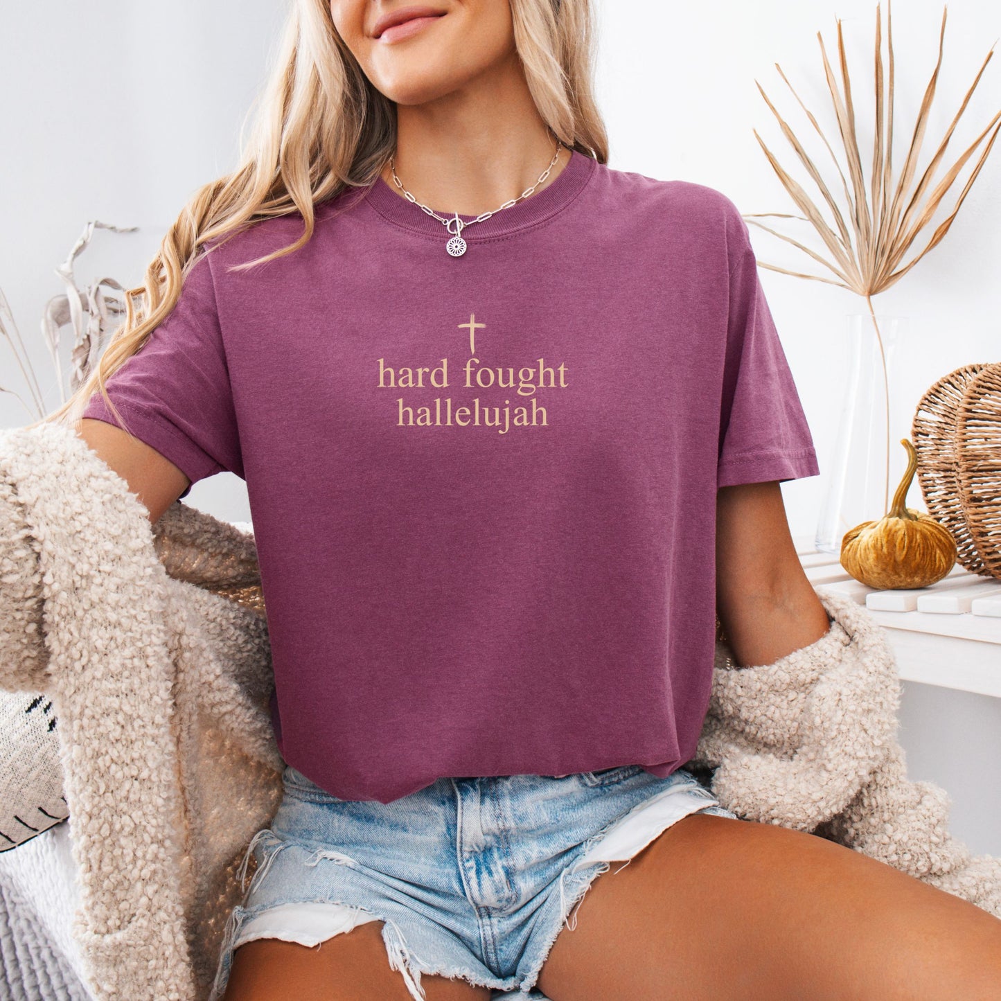 Hard Fought Hallelujah Tee (Multiple Colors)