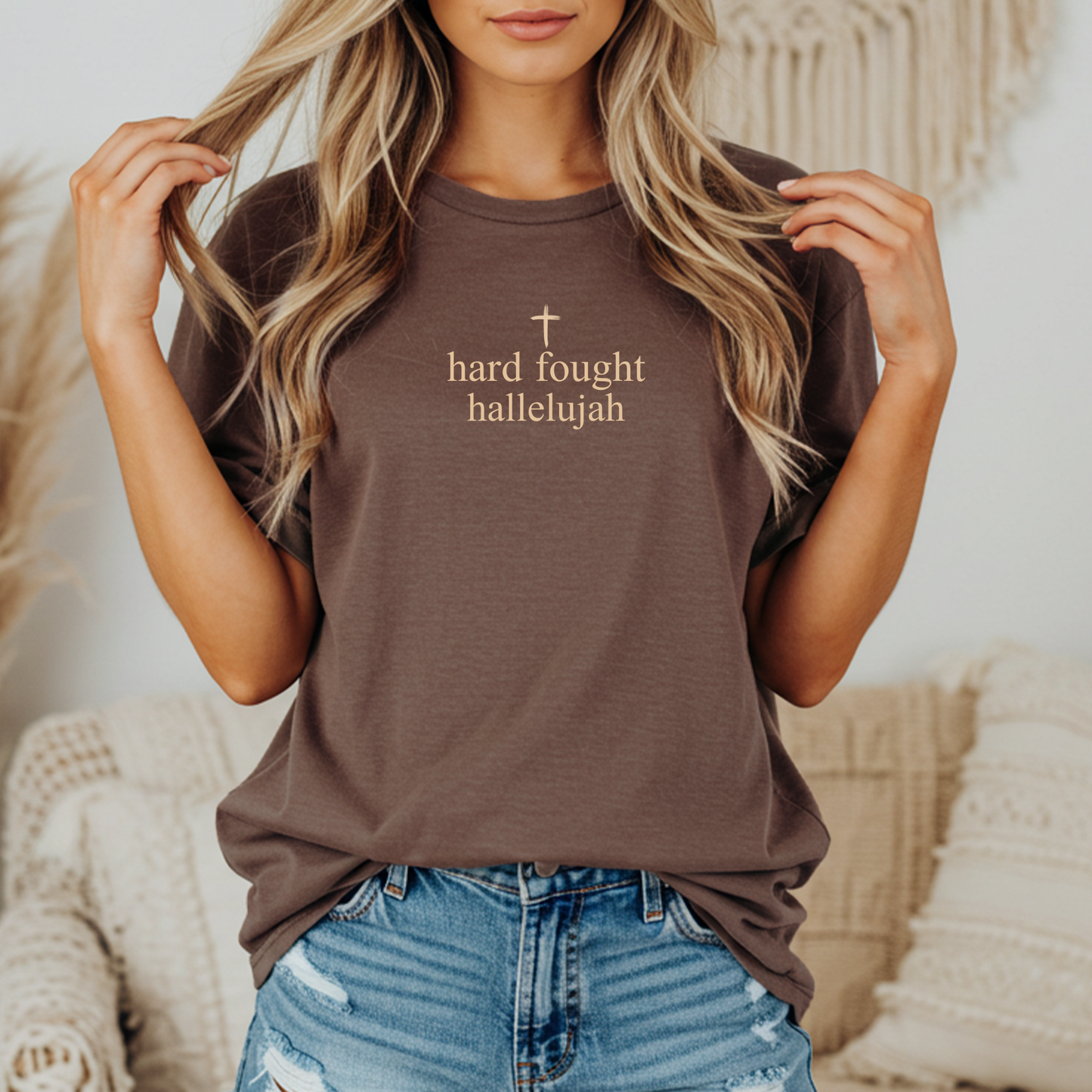 Hard Fought Hallelujah Tee (Multiple Colors)