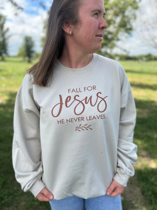 Fall For Jesus Sweatshirt
