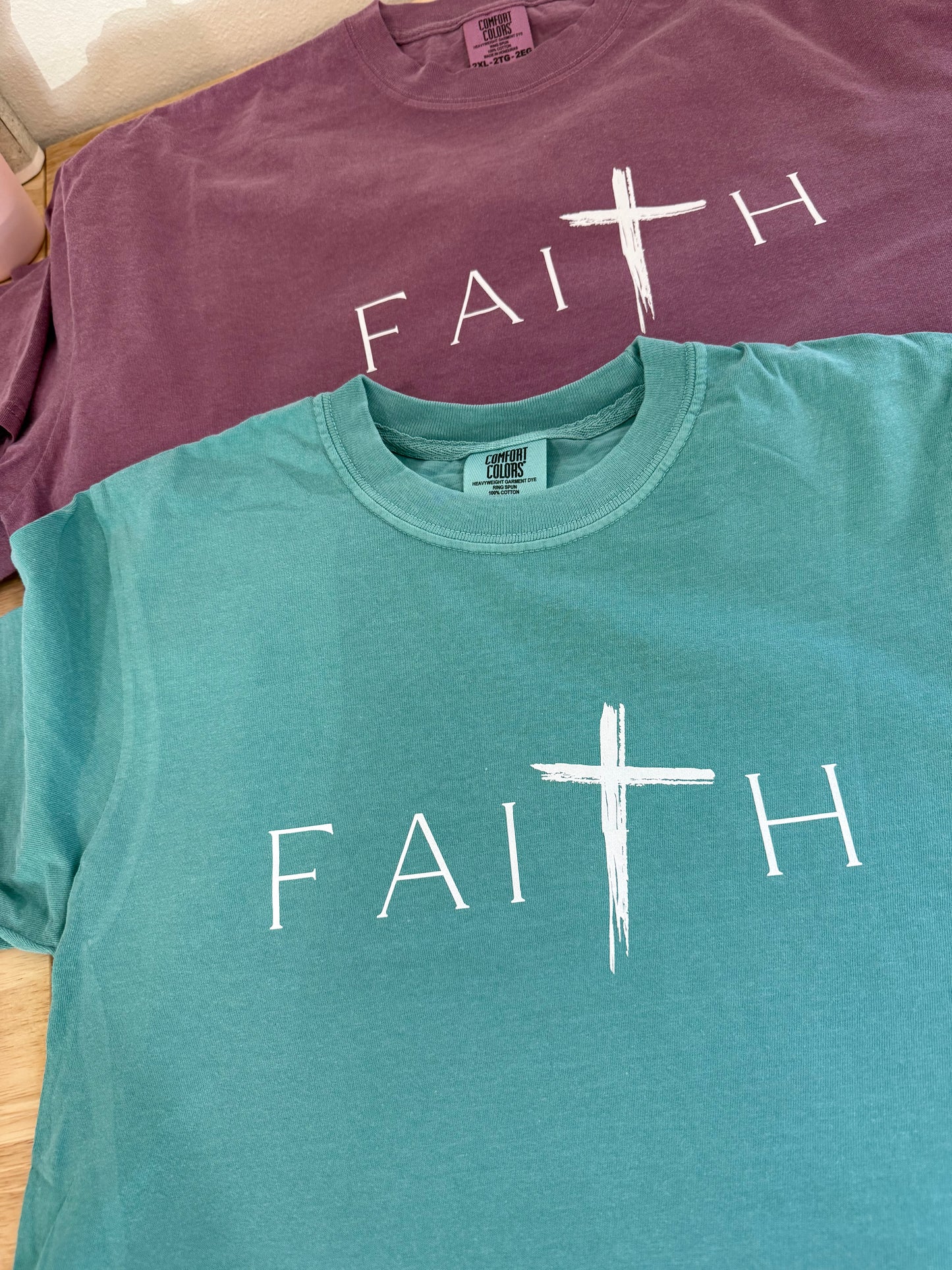 Faith Tee - Christian Western Graphic Tee - Fall Tee