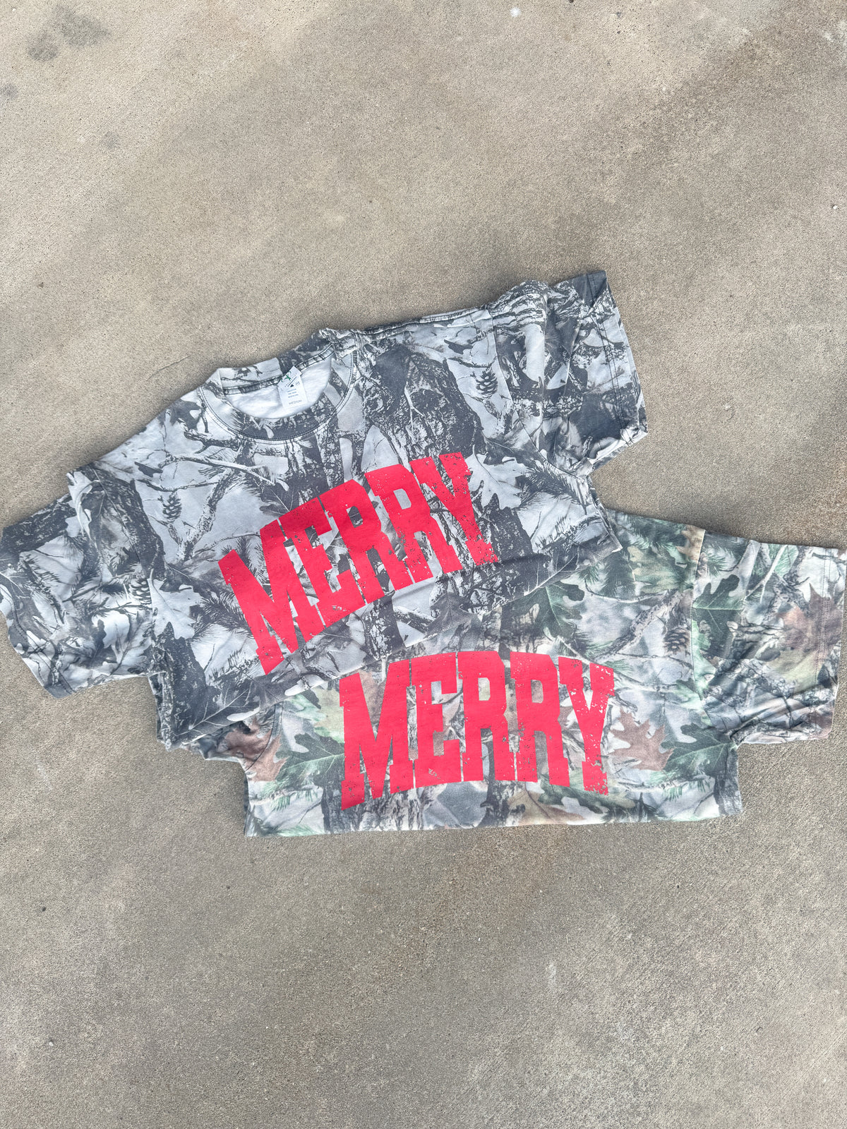 Merry Bold Camo Tee