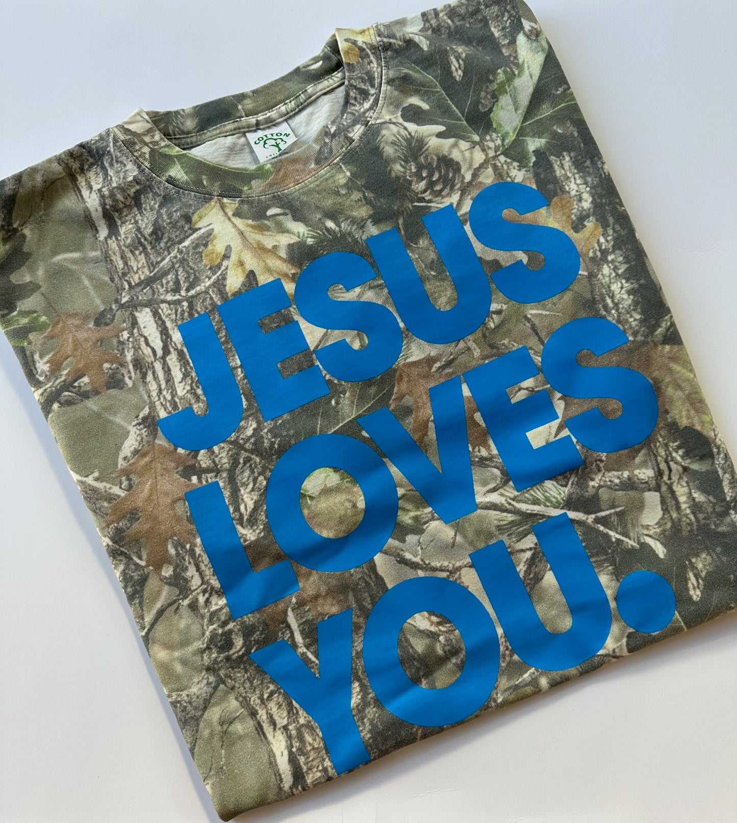 Jesus Loves You Camo Tee