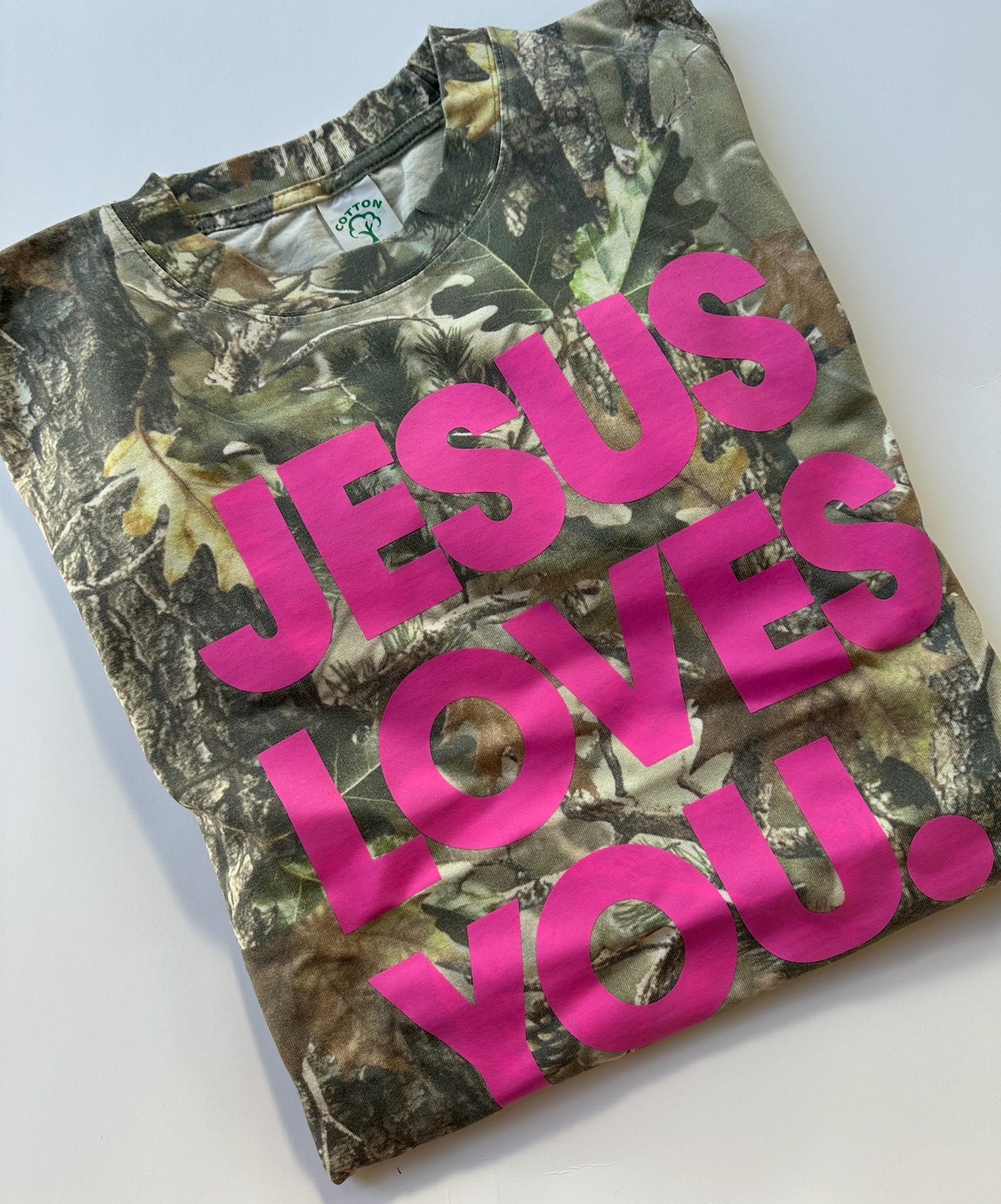 Jesus Loves You Camo Tee