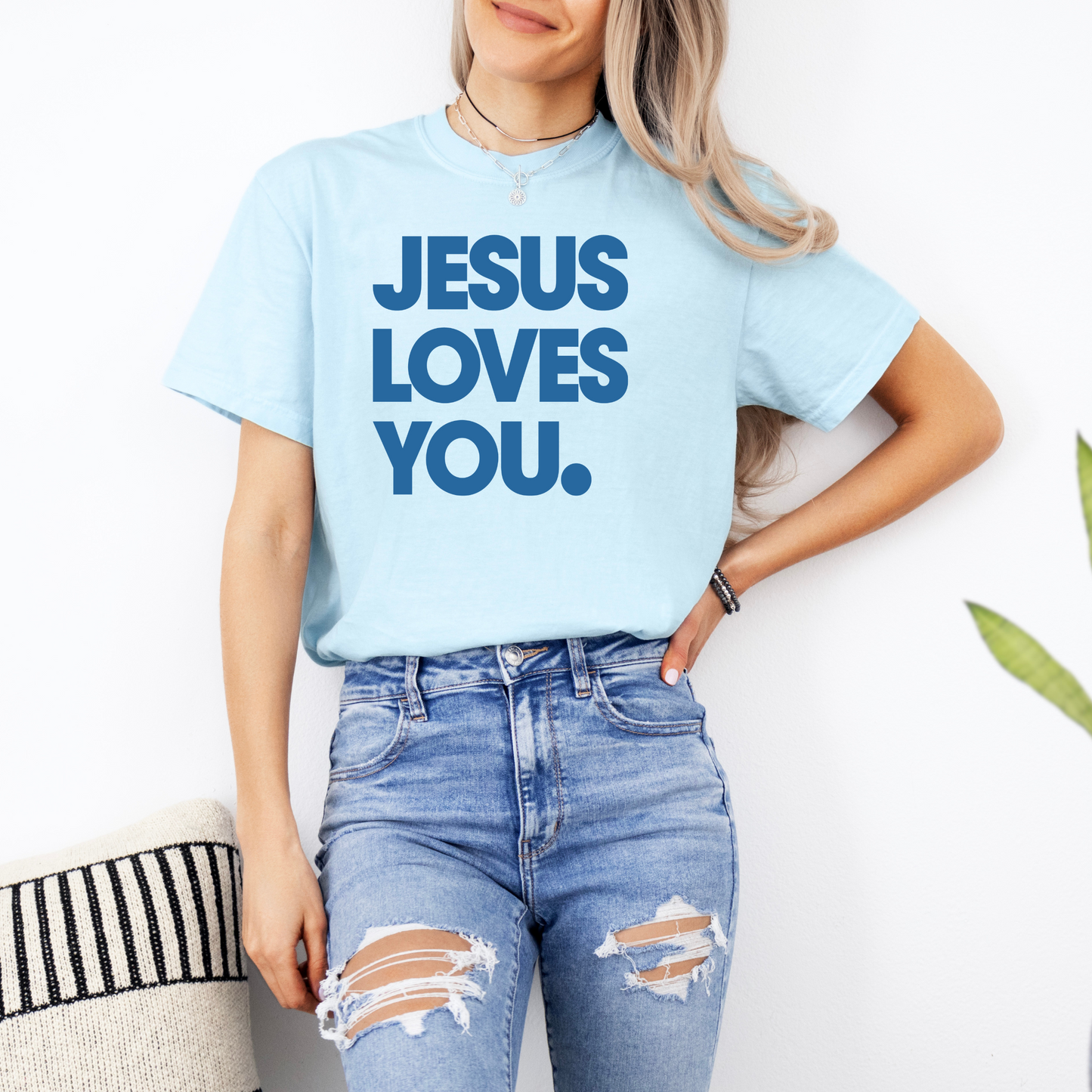 Jesus Loves You Tee (Multiple Colors)